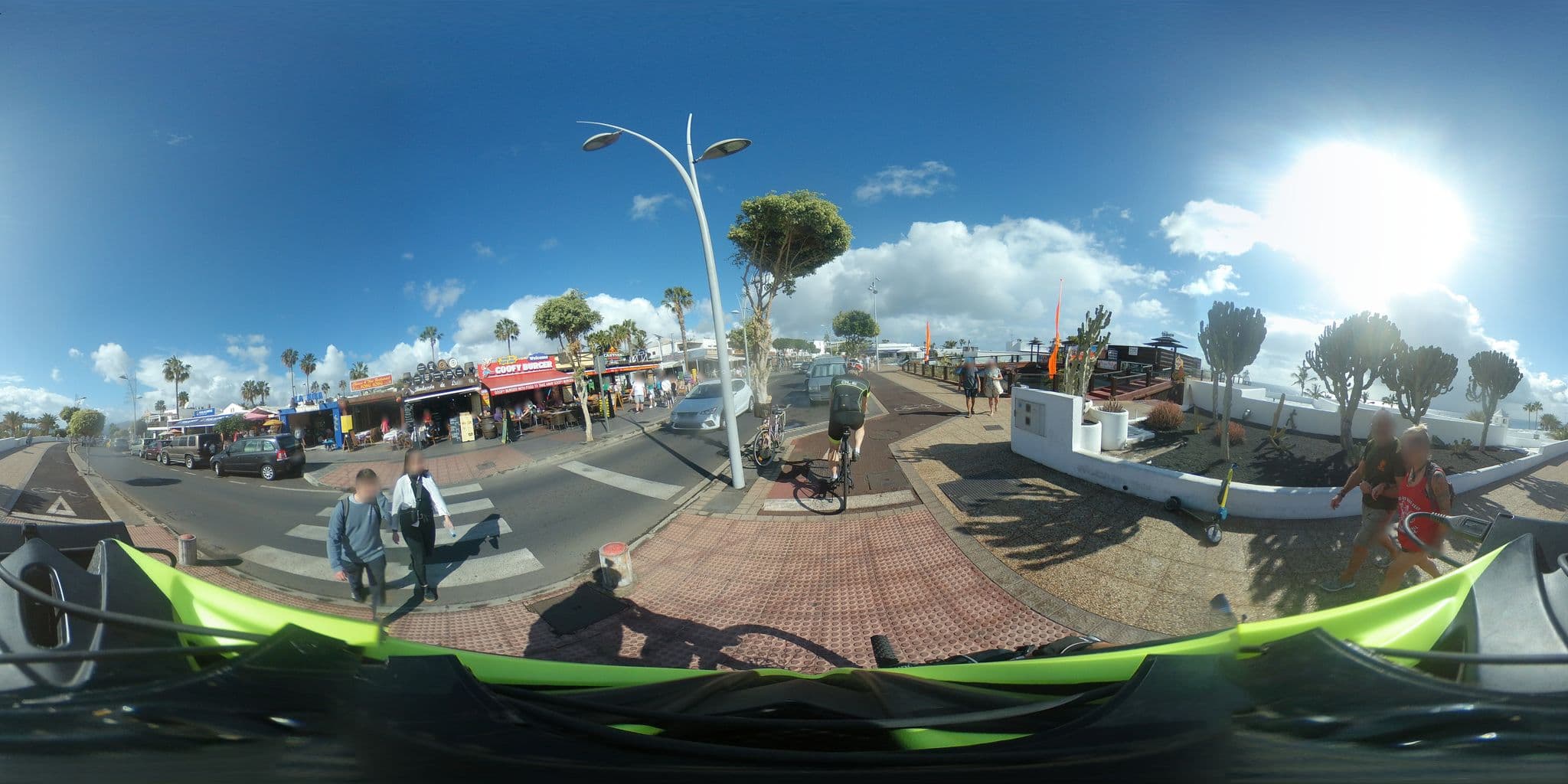 Street view near La Concha I, Puerto del Carmen