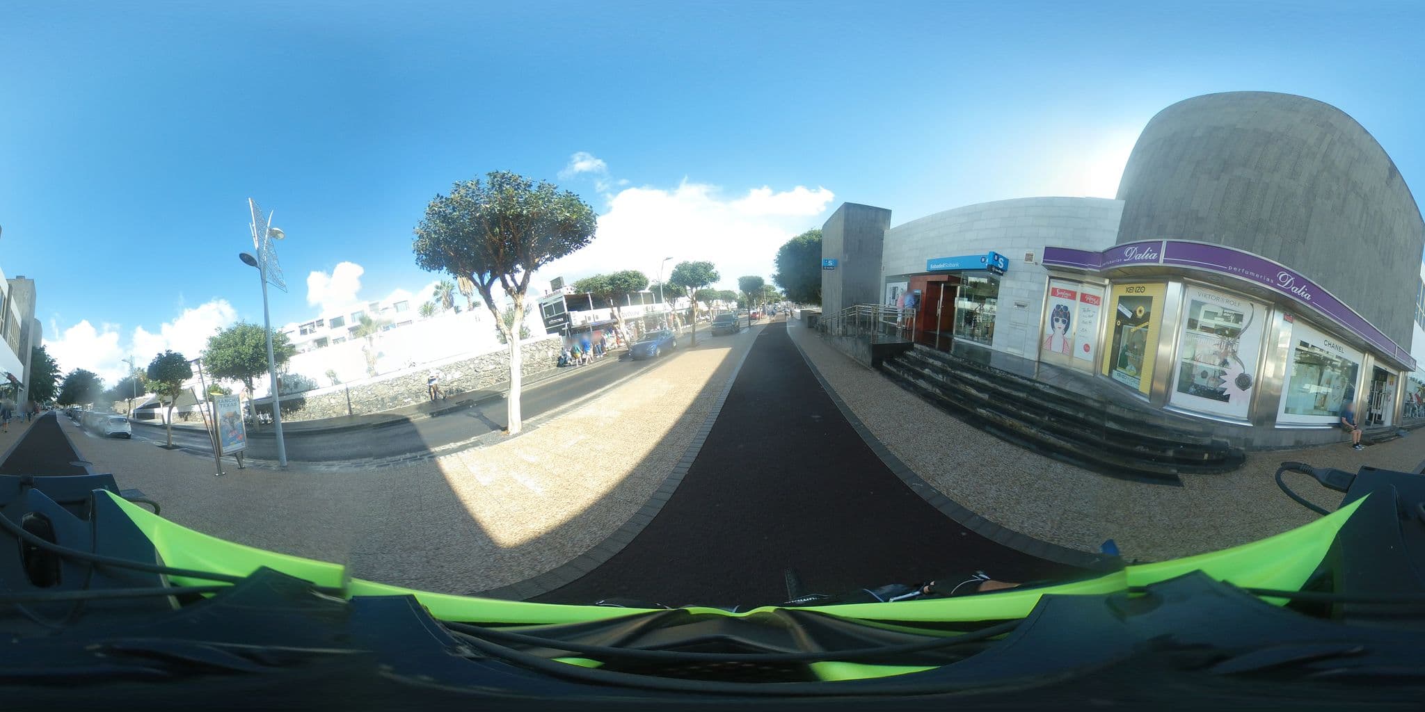 Street view near Sol Beach Apartamentos, Puerto del Carmen
