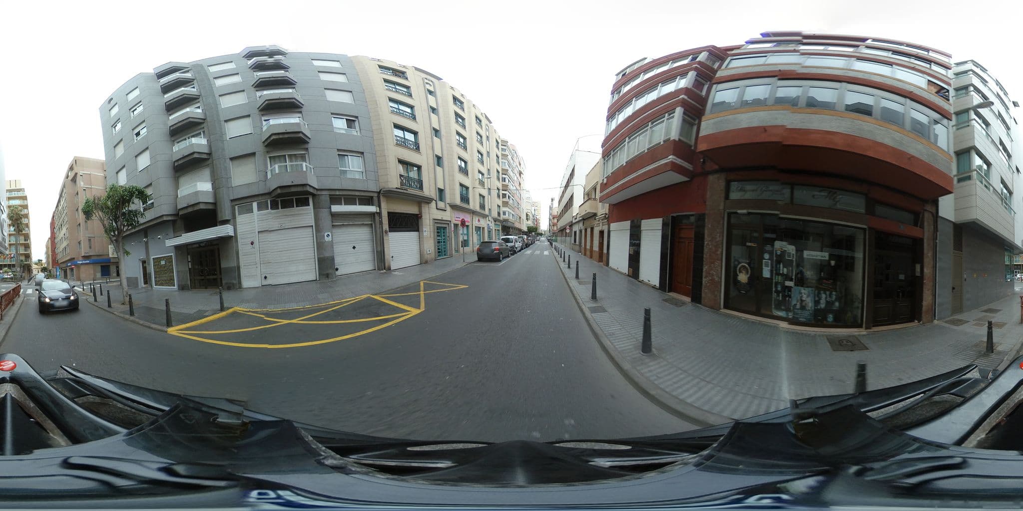 Street view near Hotel Doña Luisa, Centro — © javiersanp (CC BY-SA · Mapillary)