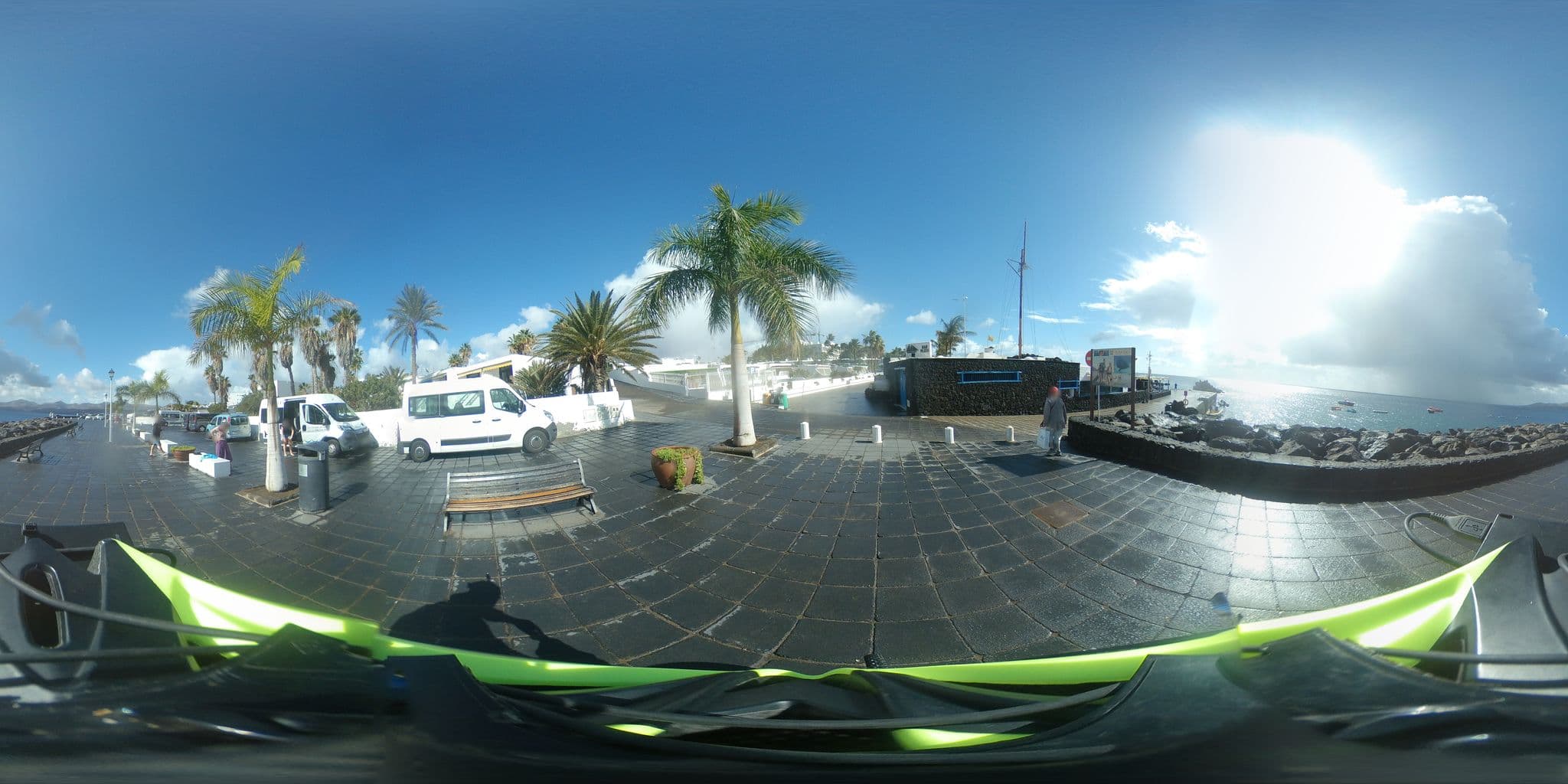 Street view near Bungalows Villas Blancas, Puerto del Carmen