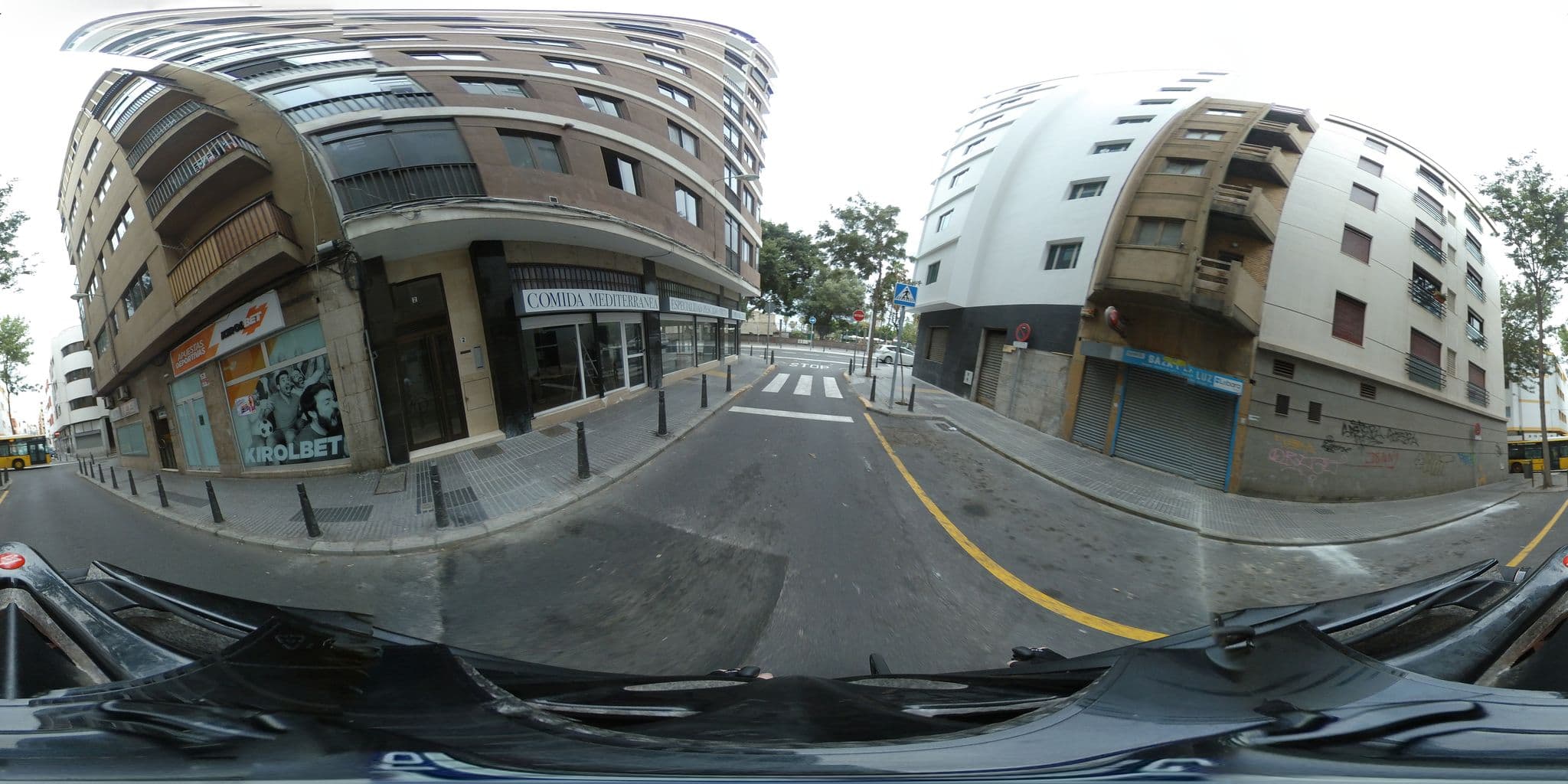 Street view near Hotel Matilde, Centro