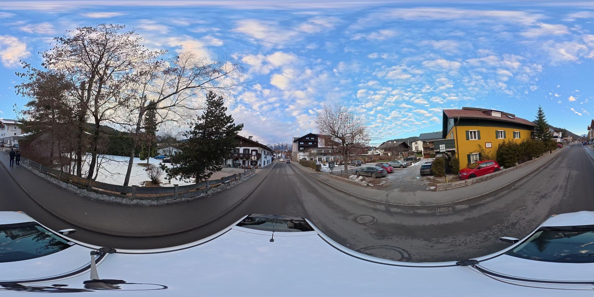 Street view near Landhaus Kneissl, Seefeld in Tirol