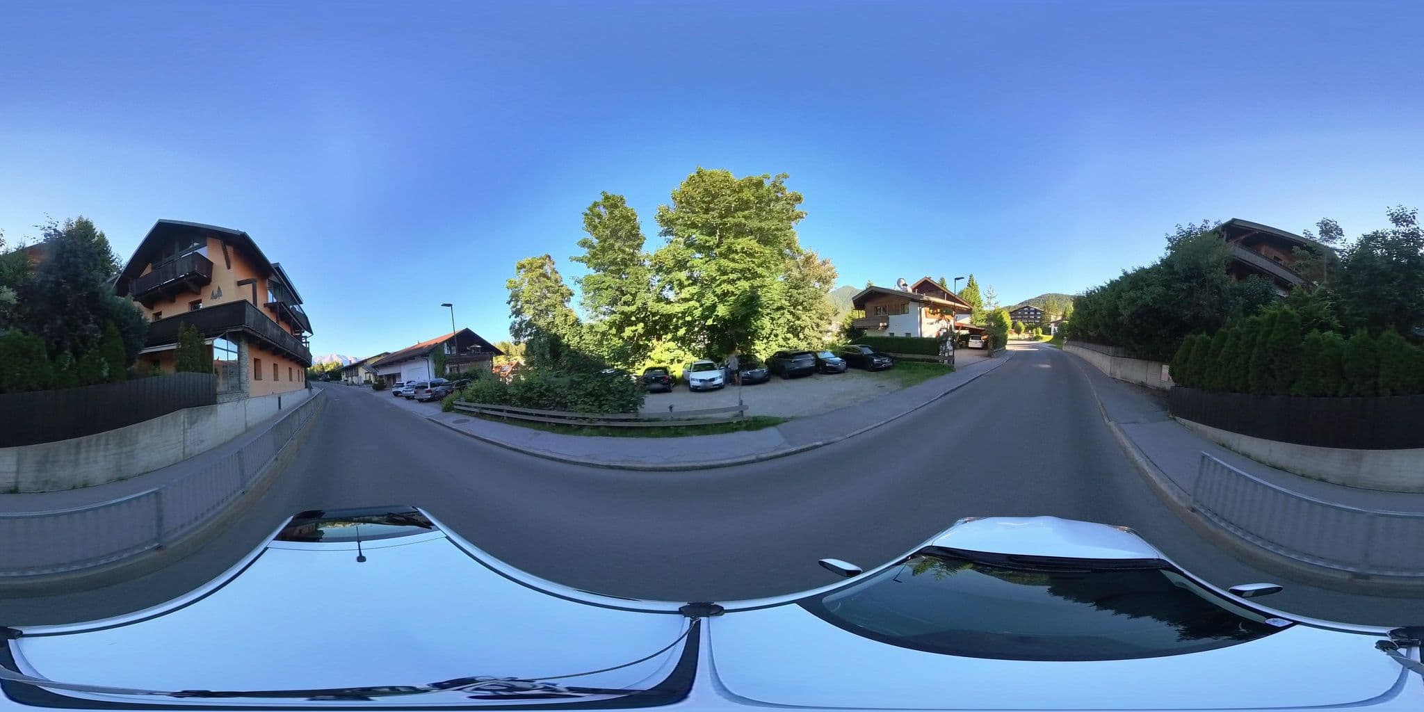 Street view near Haus Tannengrün, Seefeld in Tirol