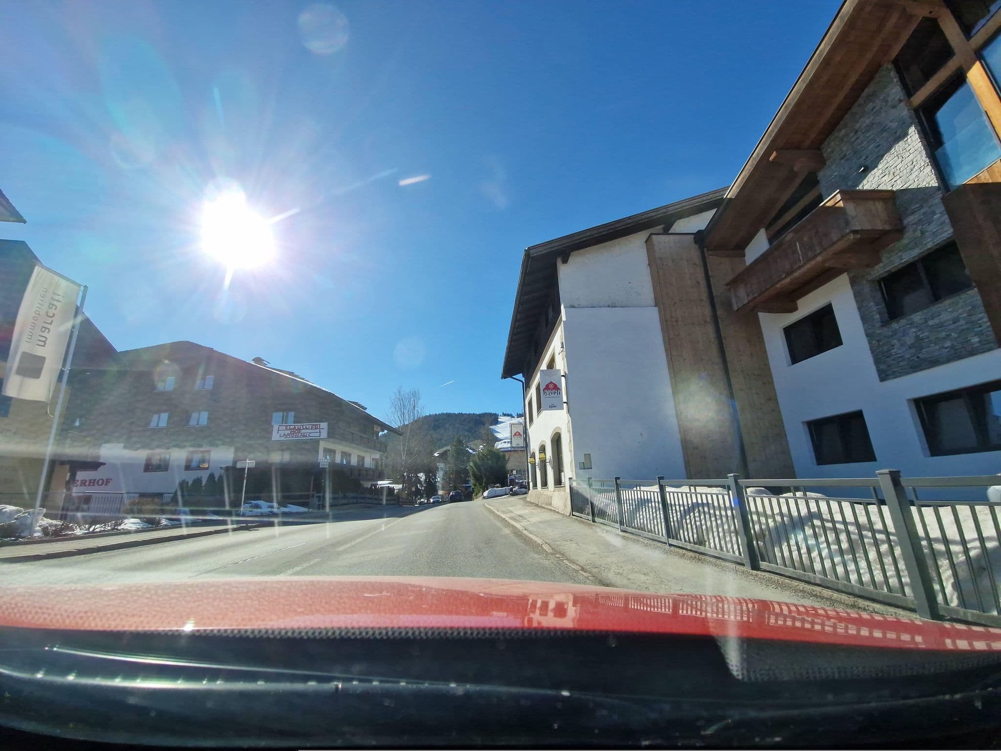 Street view near Klausnerhof, Seefeld in Tirol