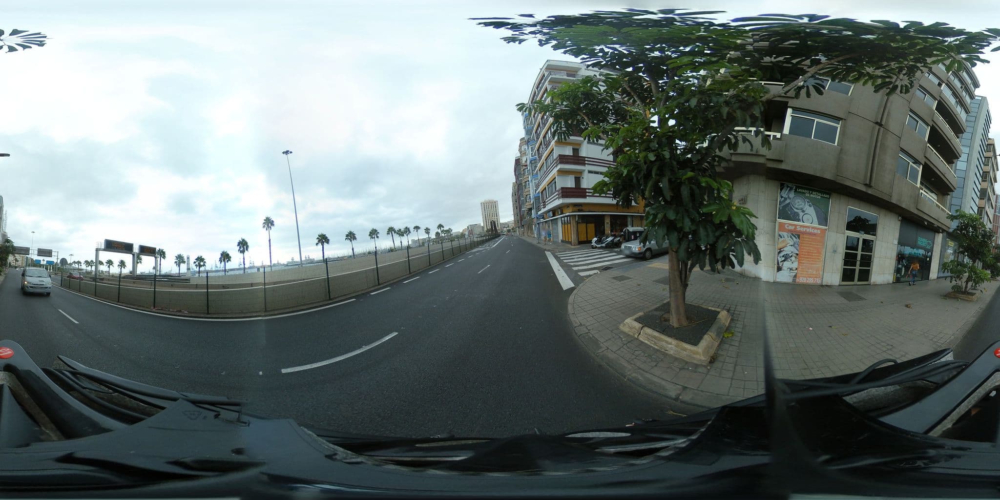 Street view near Hostal Alcaravaneras, Centro — © javiersanp (CC BY-SA · Mapillary)