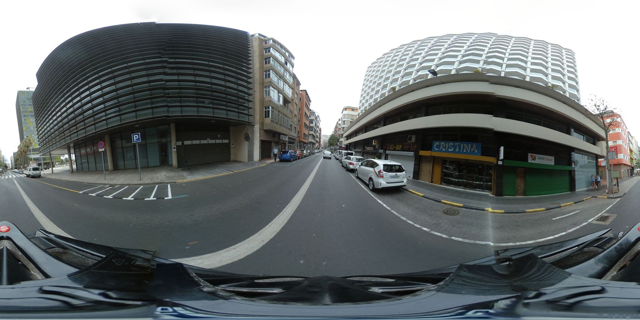 Street view near Hotel Cristina Las Palmas, Centro