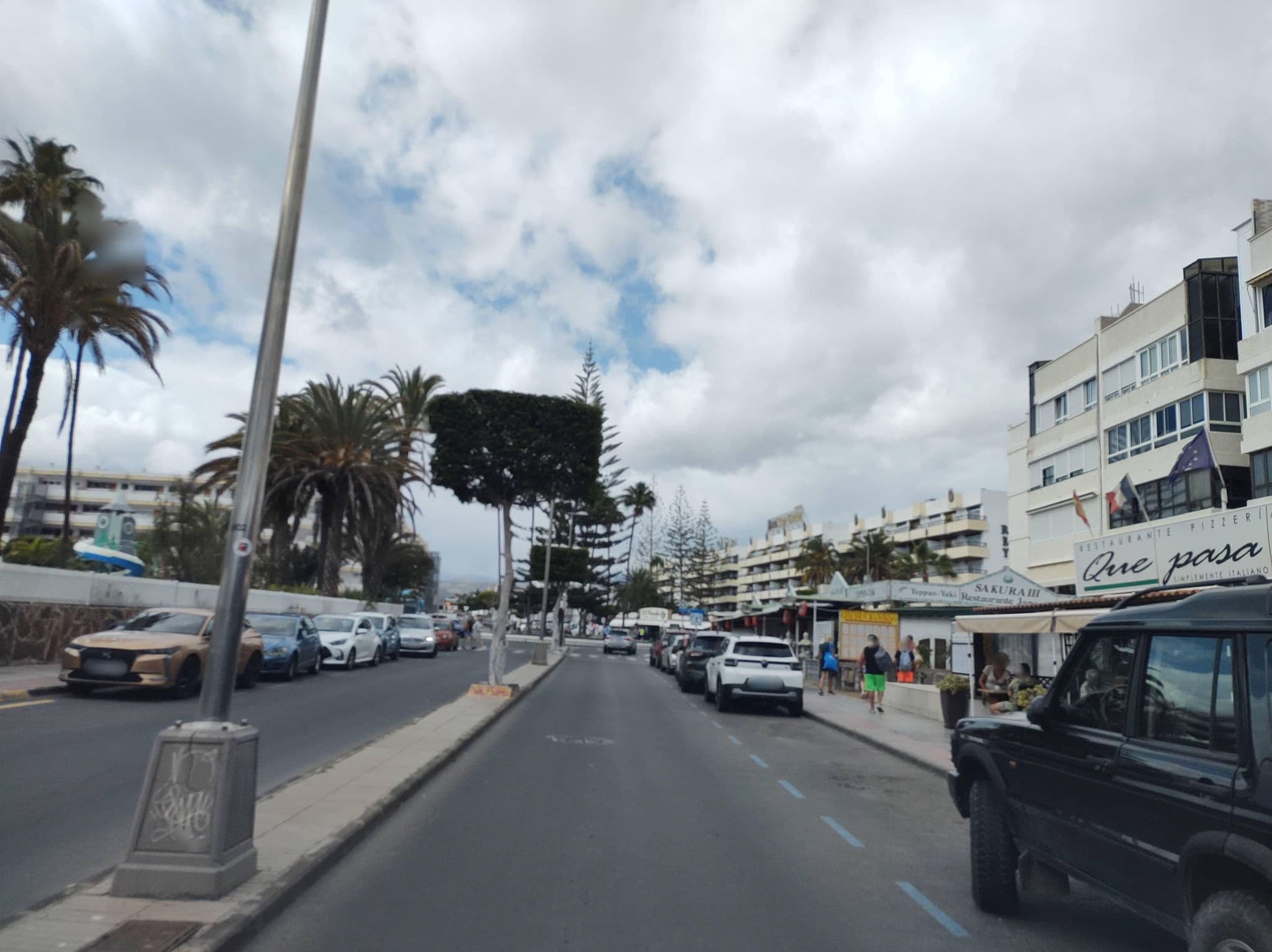 Street view near Casa LEX, Playa del Ingles