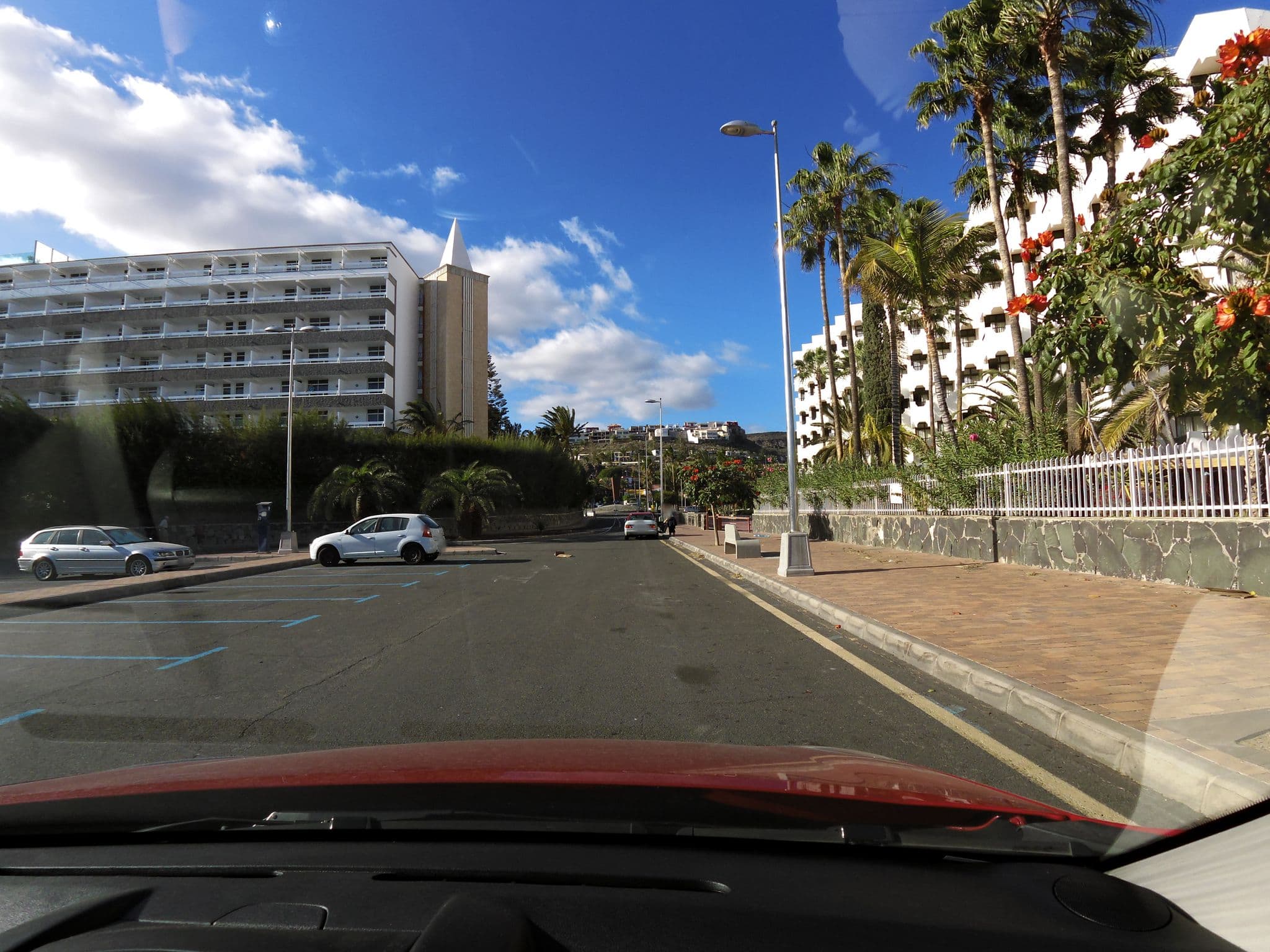 Street view near Corallium Beach by Lopesan Hotels, Playa del Ingles