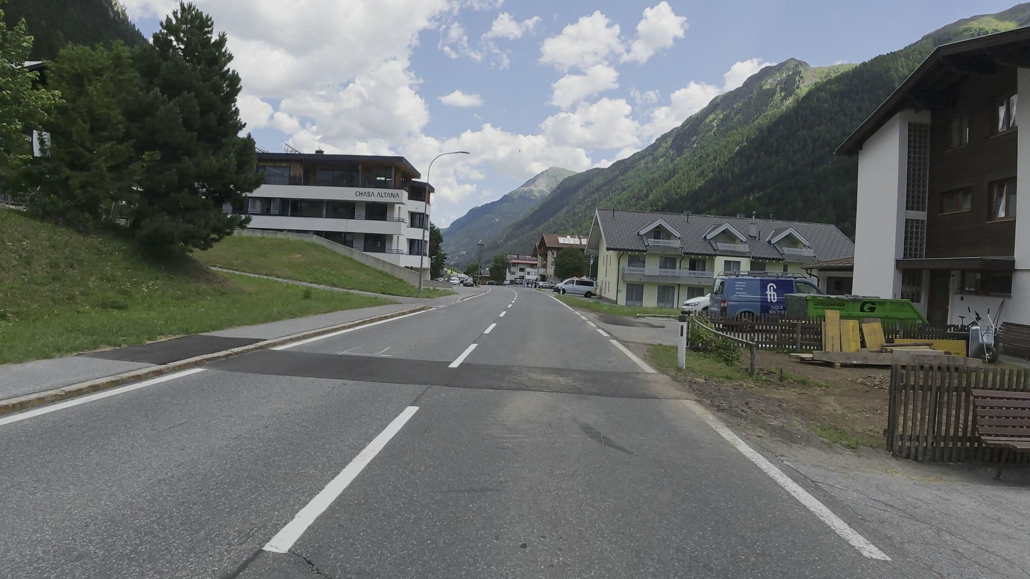 Street view near Haus Thomas, Ischgl