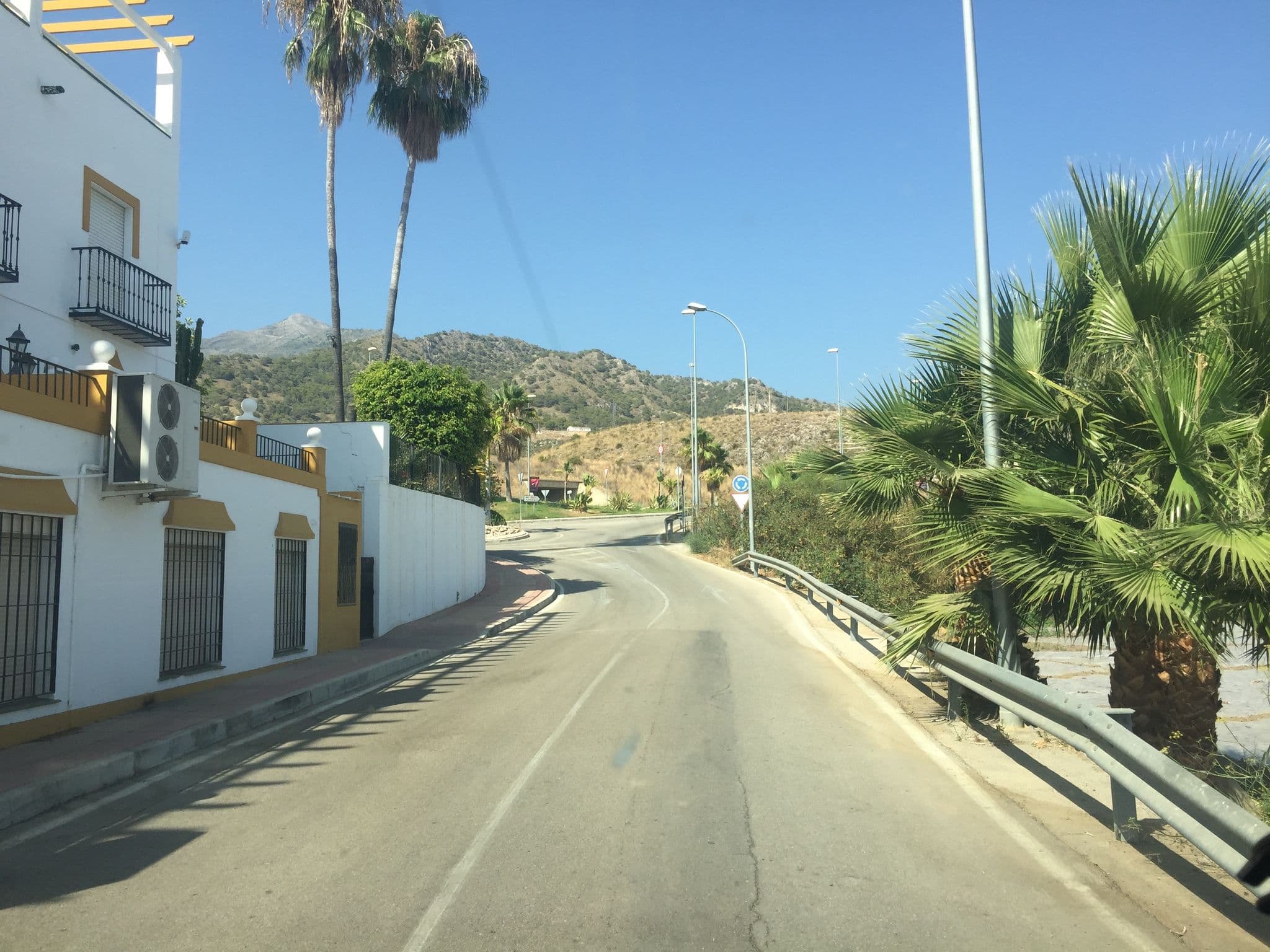 Street view near Playamaro, Nerja