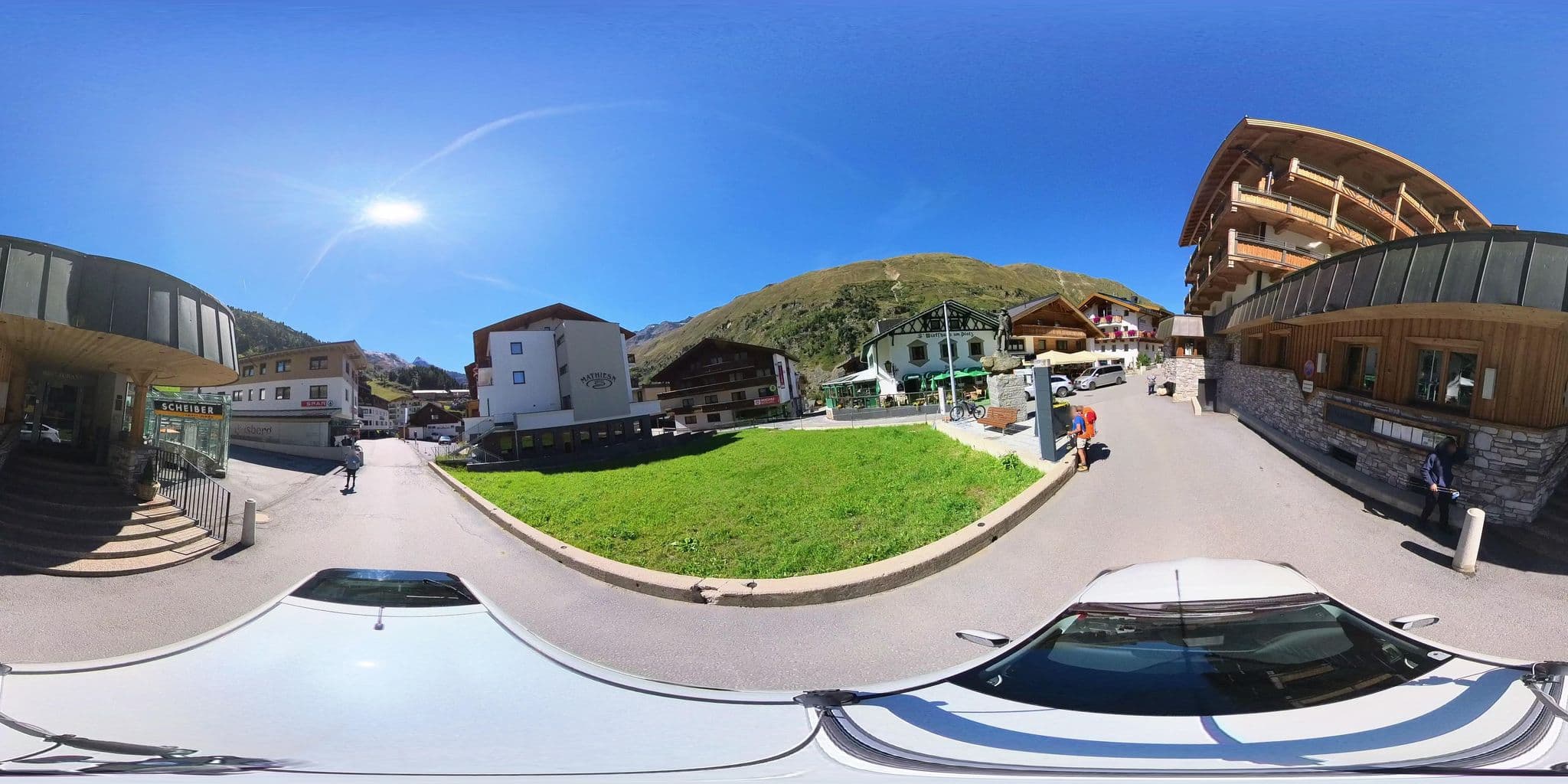 Street view near Edelweiss & Gurgl, Sölden