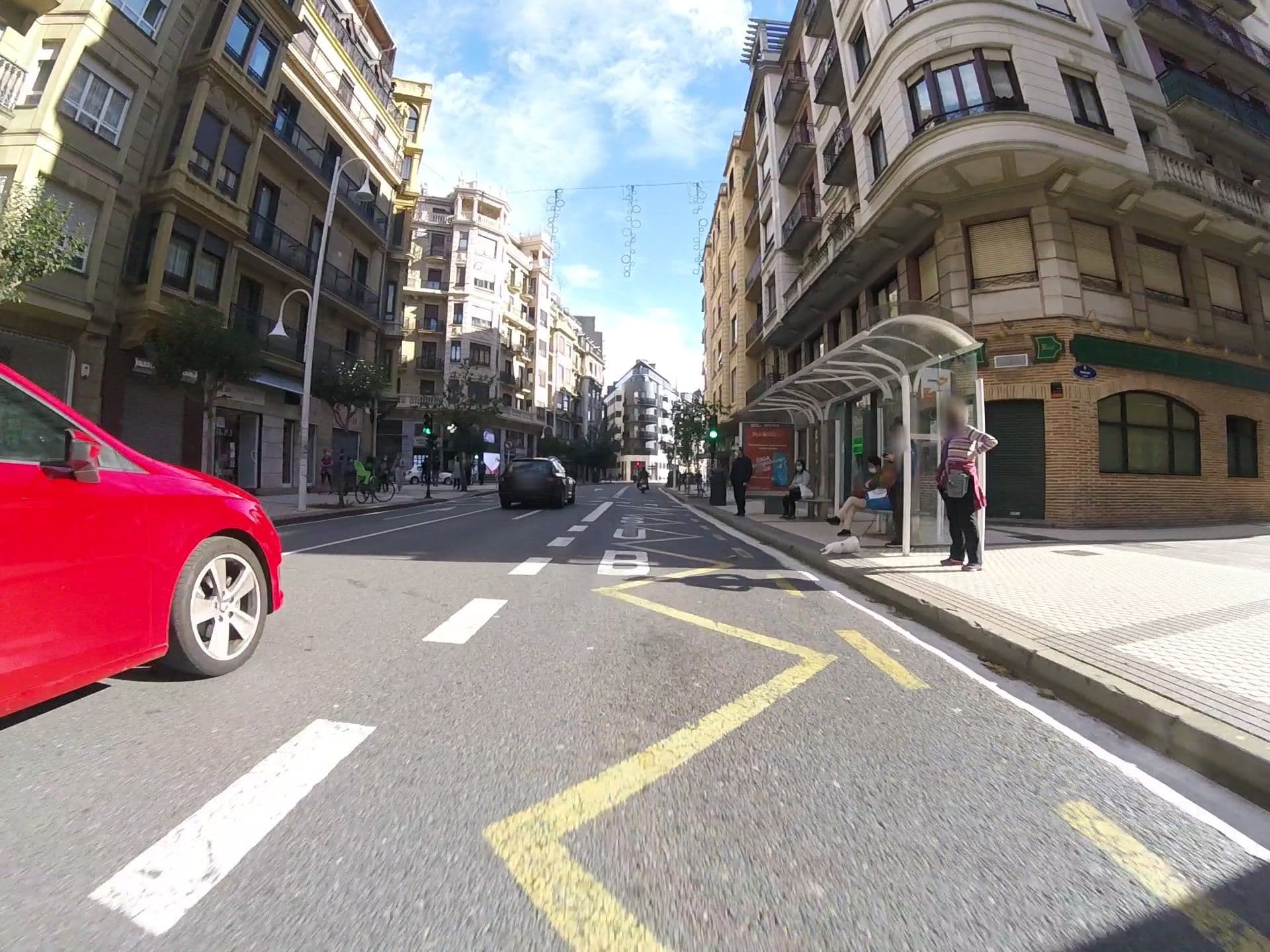 Street view near Pensión Altair, Donostia / San Sebastián