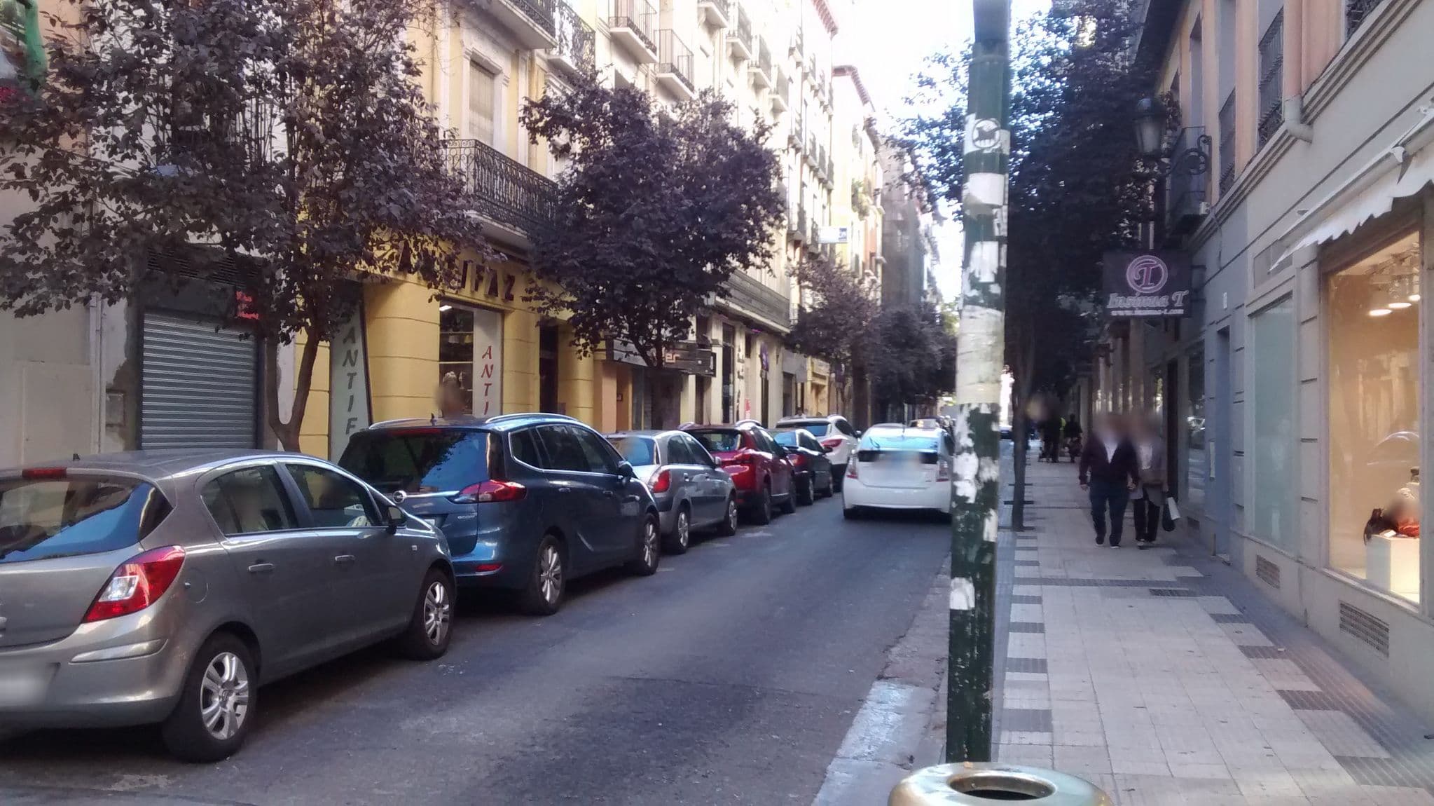 Street view near Hotel Inca, Zaragoza — © msevilla00 (CC BY-SA · Mapillary)