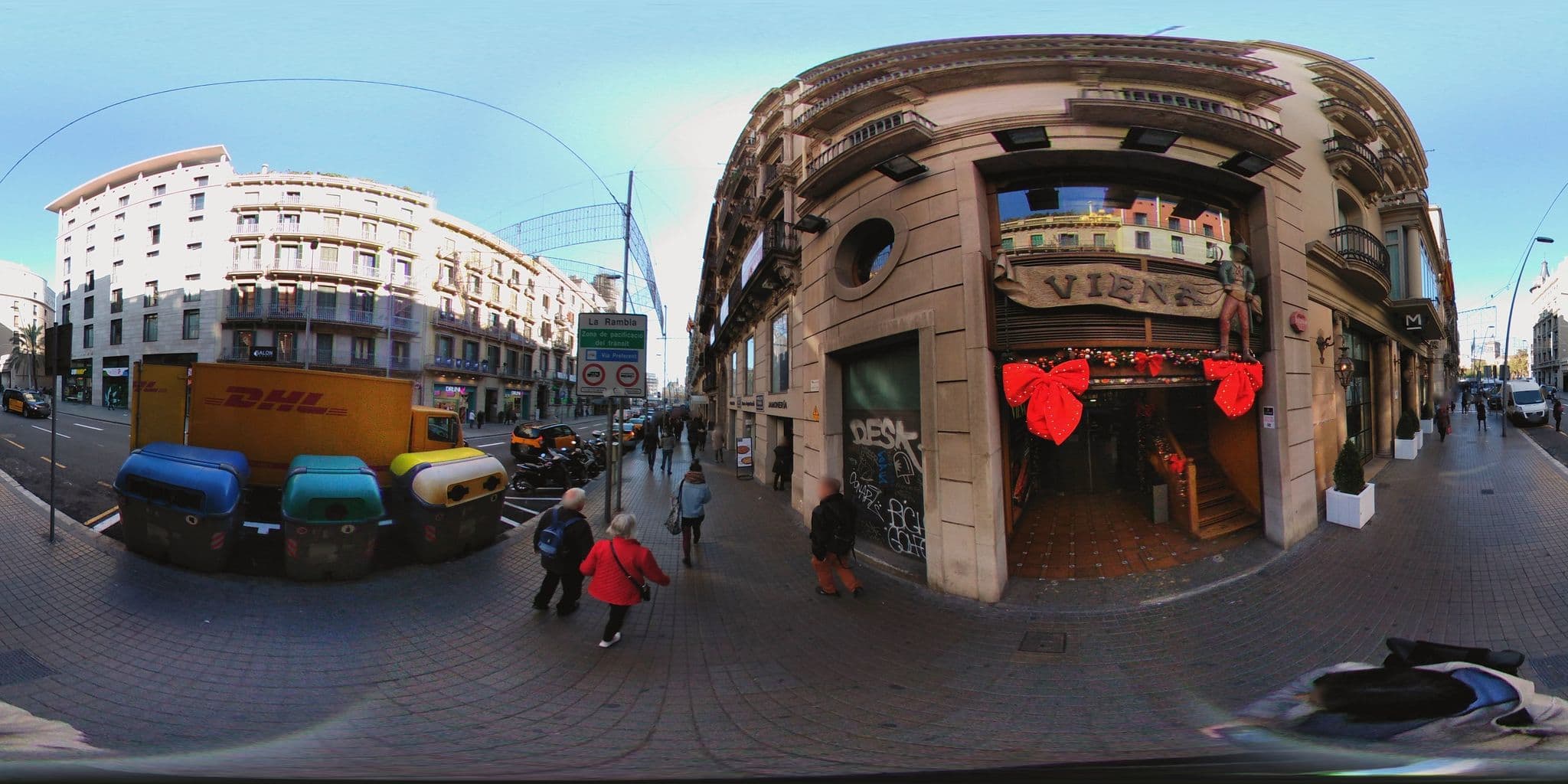Street view near Hotel MidMost Barcelona, Eixample — © ccossio (CC BY-SA · Mapillary)
