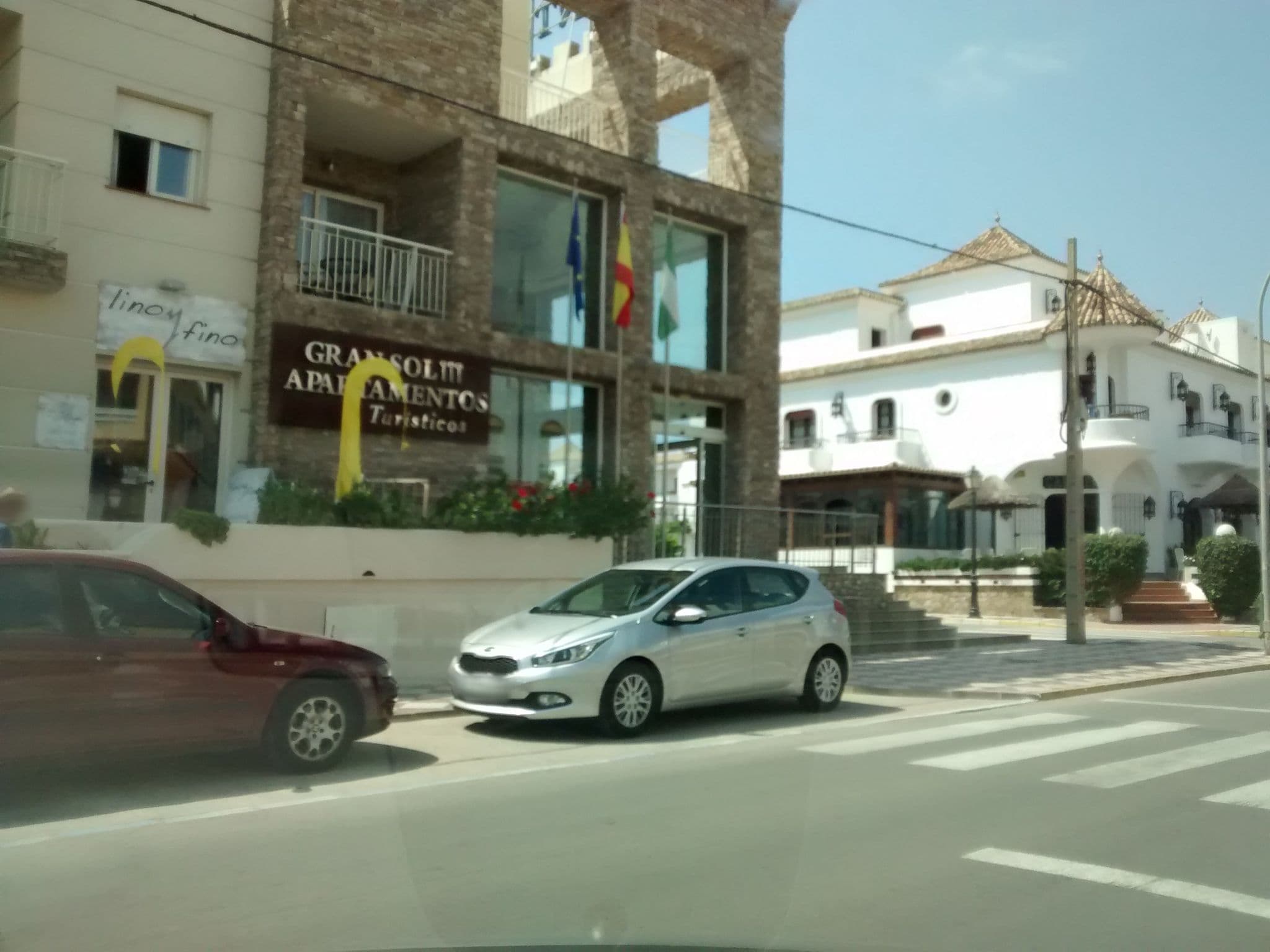 Street view near Apartamentos Turísticos Gran Sol, Zahara de los Atunes — © egofer (CC BY-SA · Mapillary)