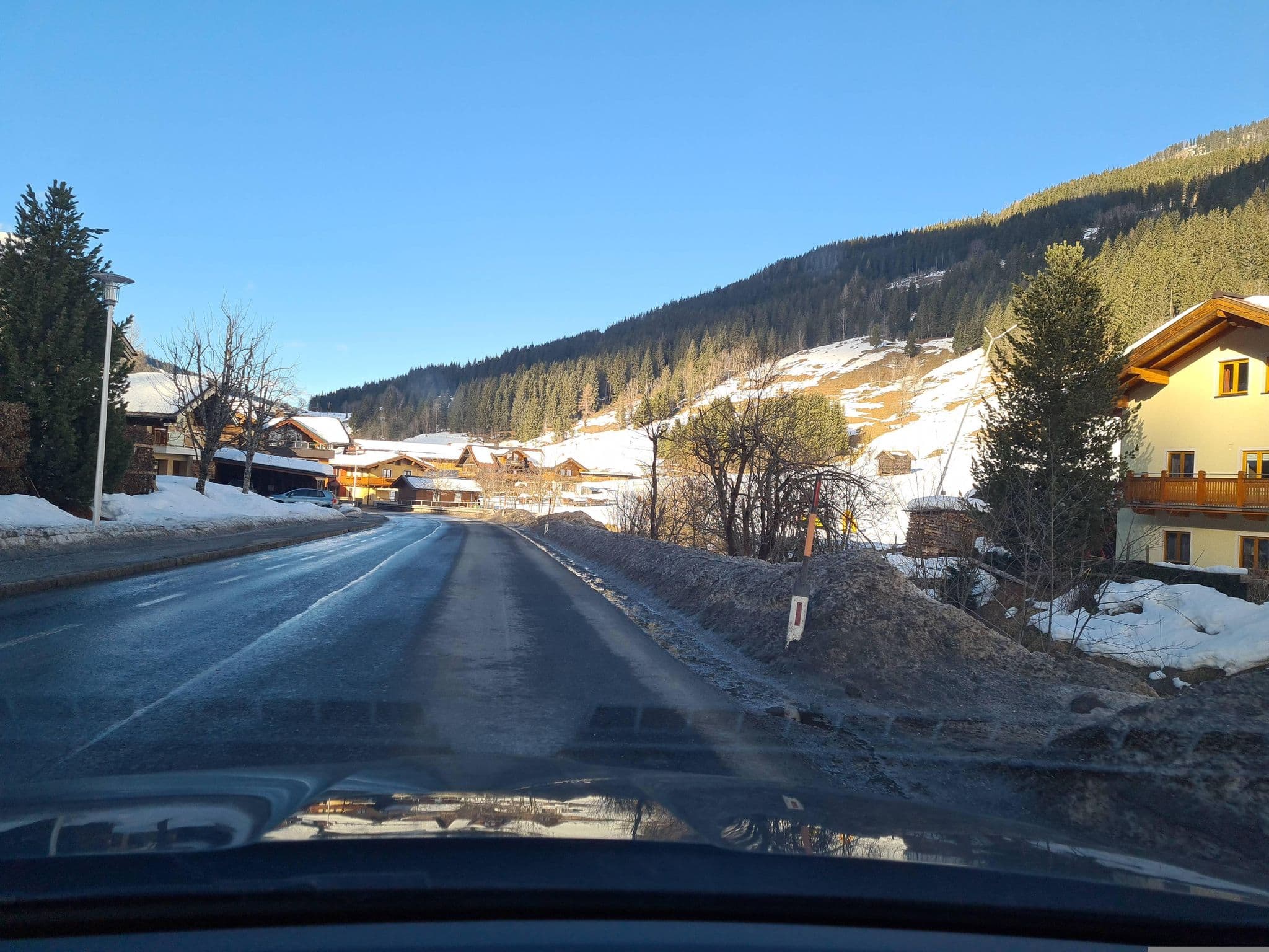 Street view near ALPIN CHALET Large Kleinarl, Hof — © schermy_at (CC BY-SA · Mapillary)