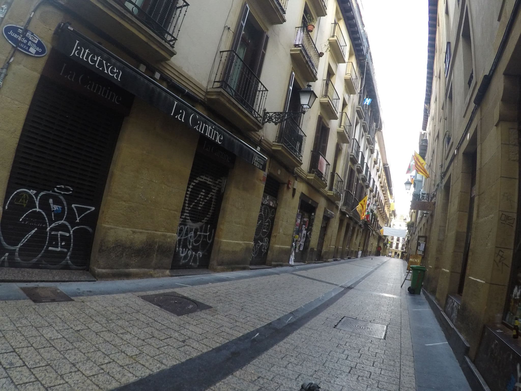 Street view near San Jeronimo, Donostia / San Sebastián