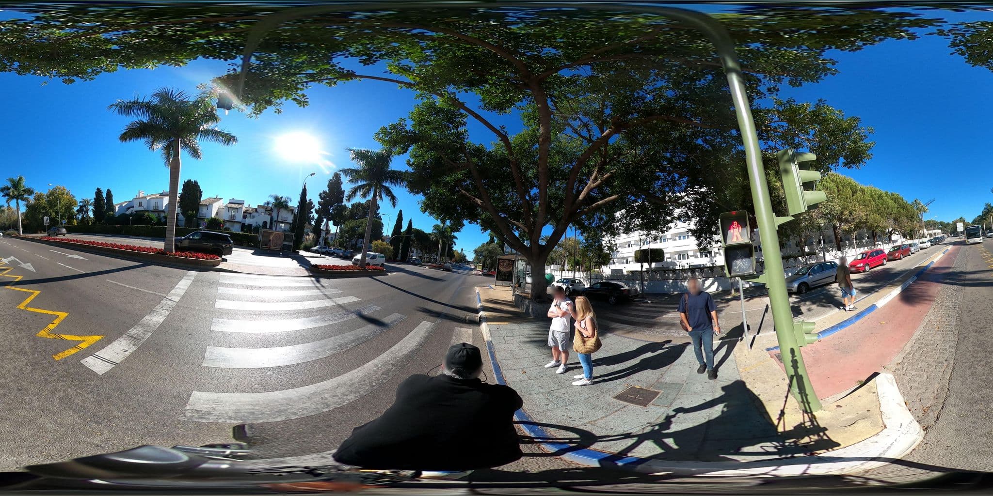 Street view near NH Hoteles, Marbella — © bonhdg (CC BY-SA · Mapillary)