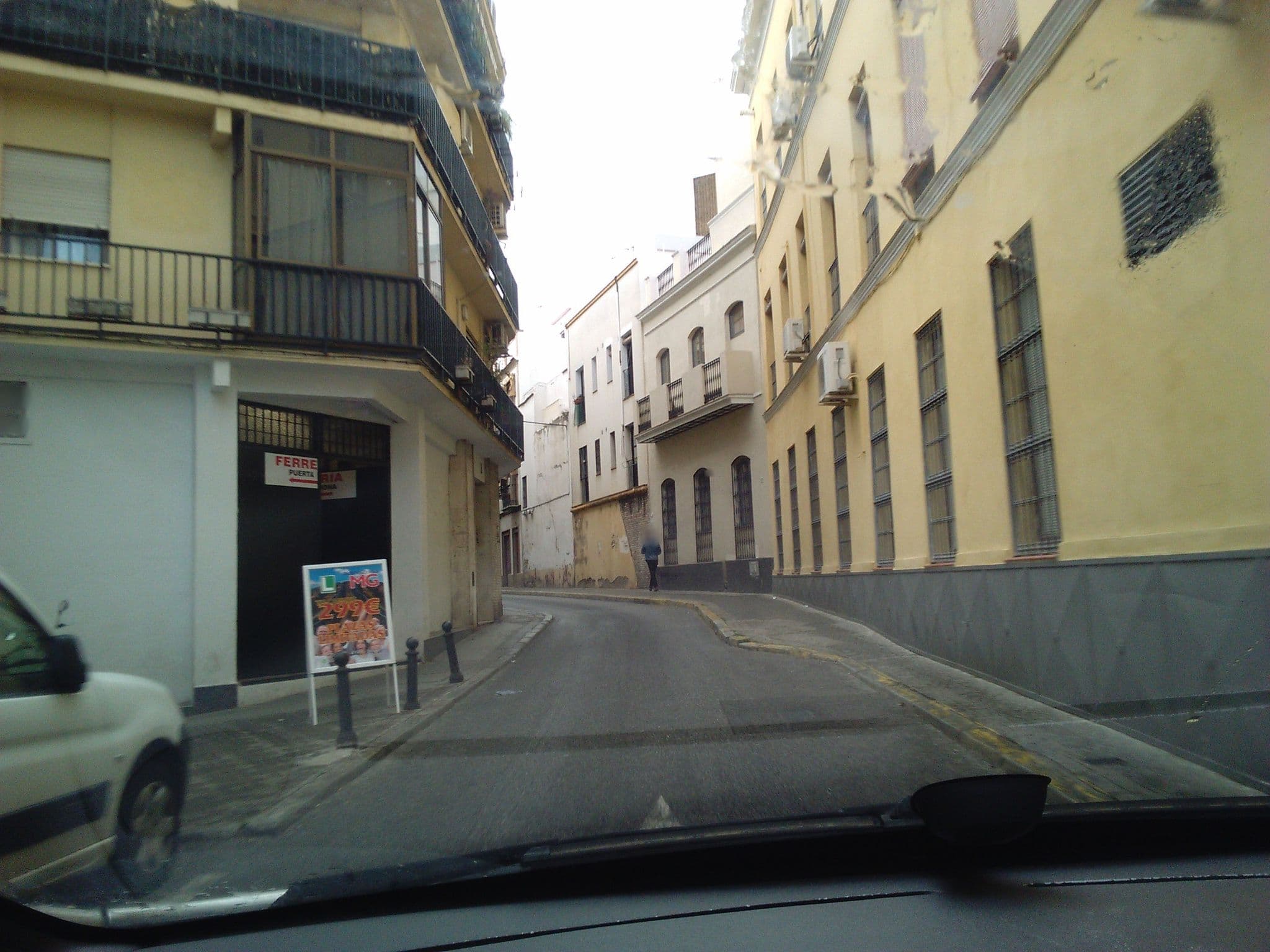Street view near Hostal Puerta Carmona, Sevilla