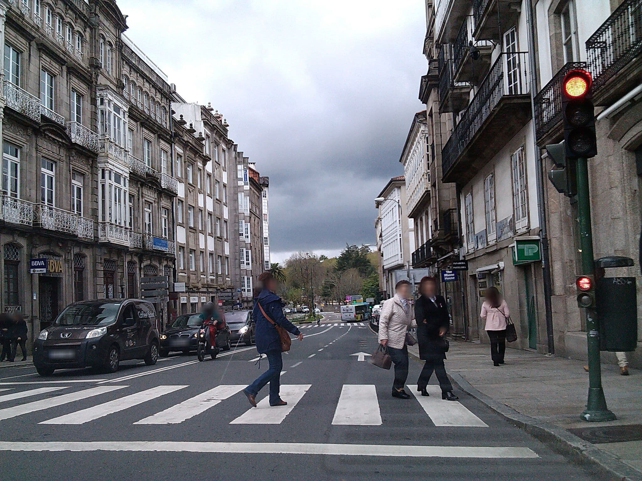 Street view near Hostal A Nosa Casa, Santiago de Compostela