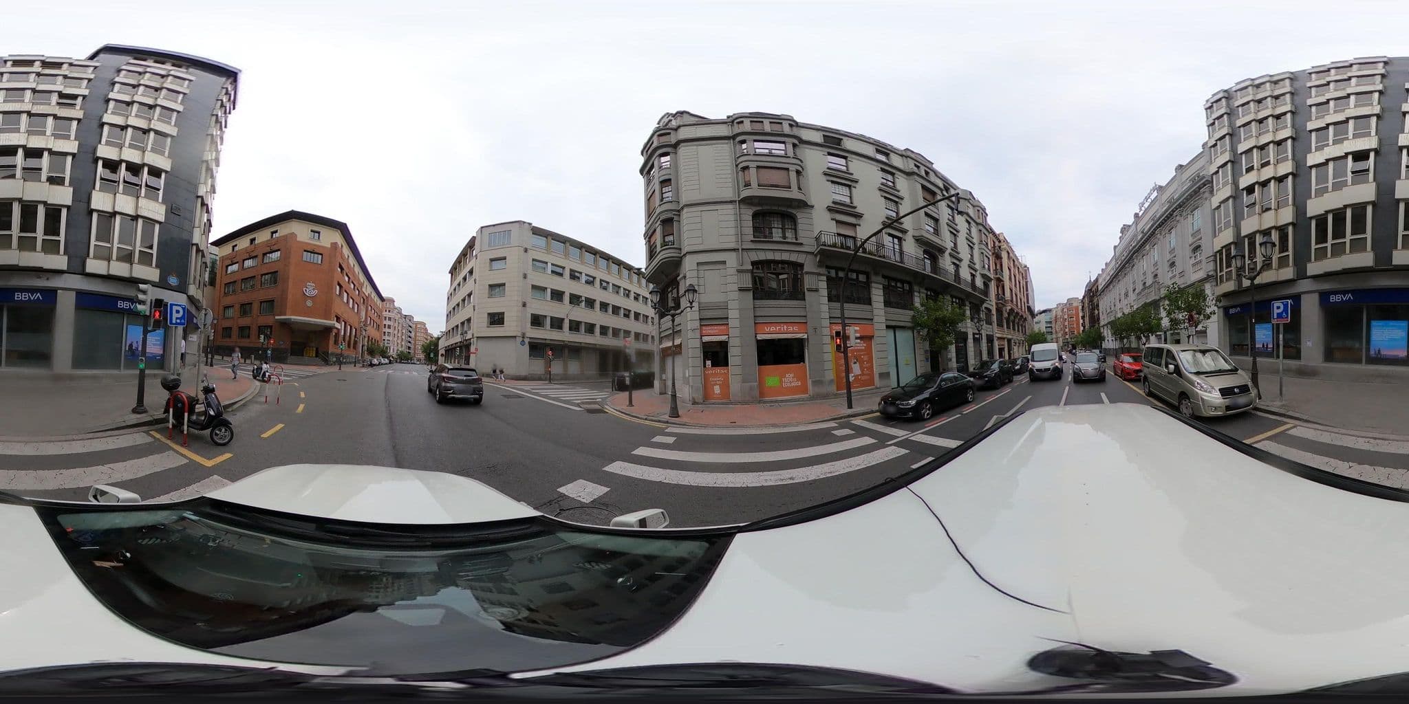 Street view near Sercotel Coliseo, Bilbao — © sanjorgepinho (CC BY-SA · Mapillary)