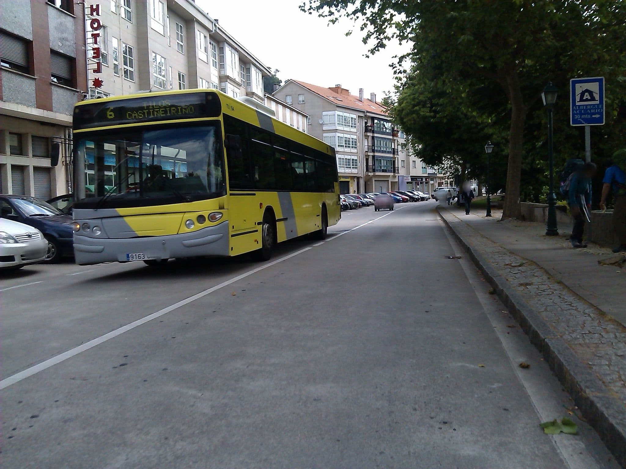 Street view near Albergue Santo Santiago, Santiago de Compostela