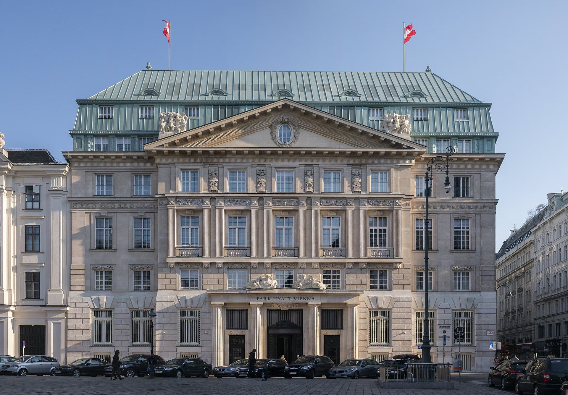 Park Hyatt Vienna (via Wikimedia Commons, CC BY-SA 3.0 at)