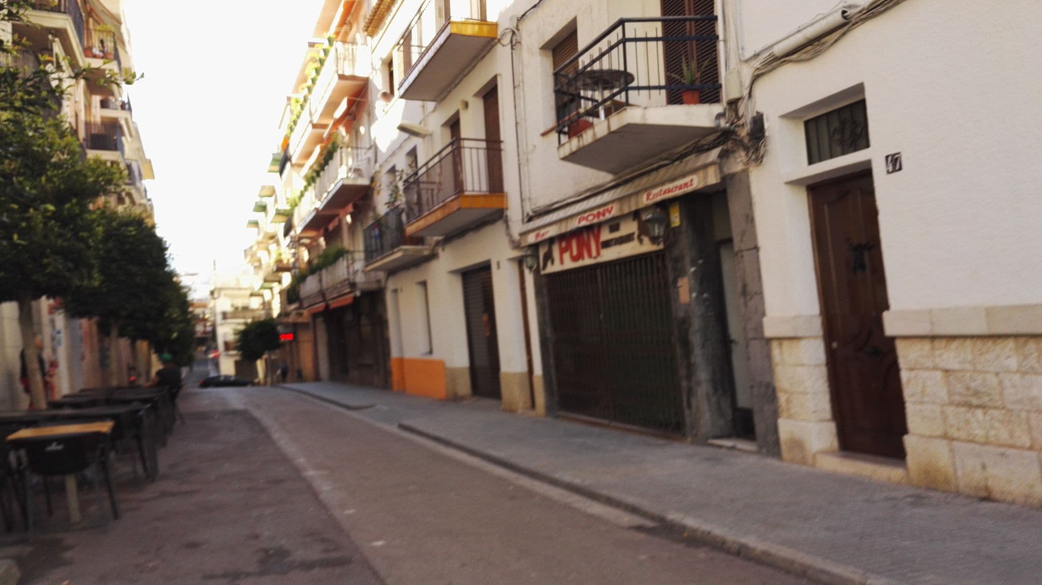 Street view near Hotel El Cid, Sitges — © marcuscalabresus (CC BY-SA · Mapillary)