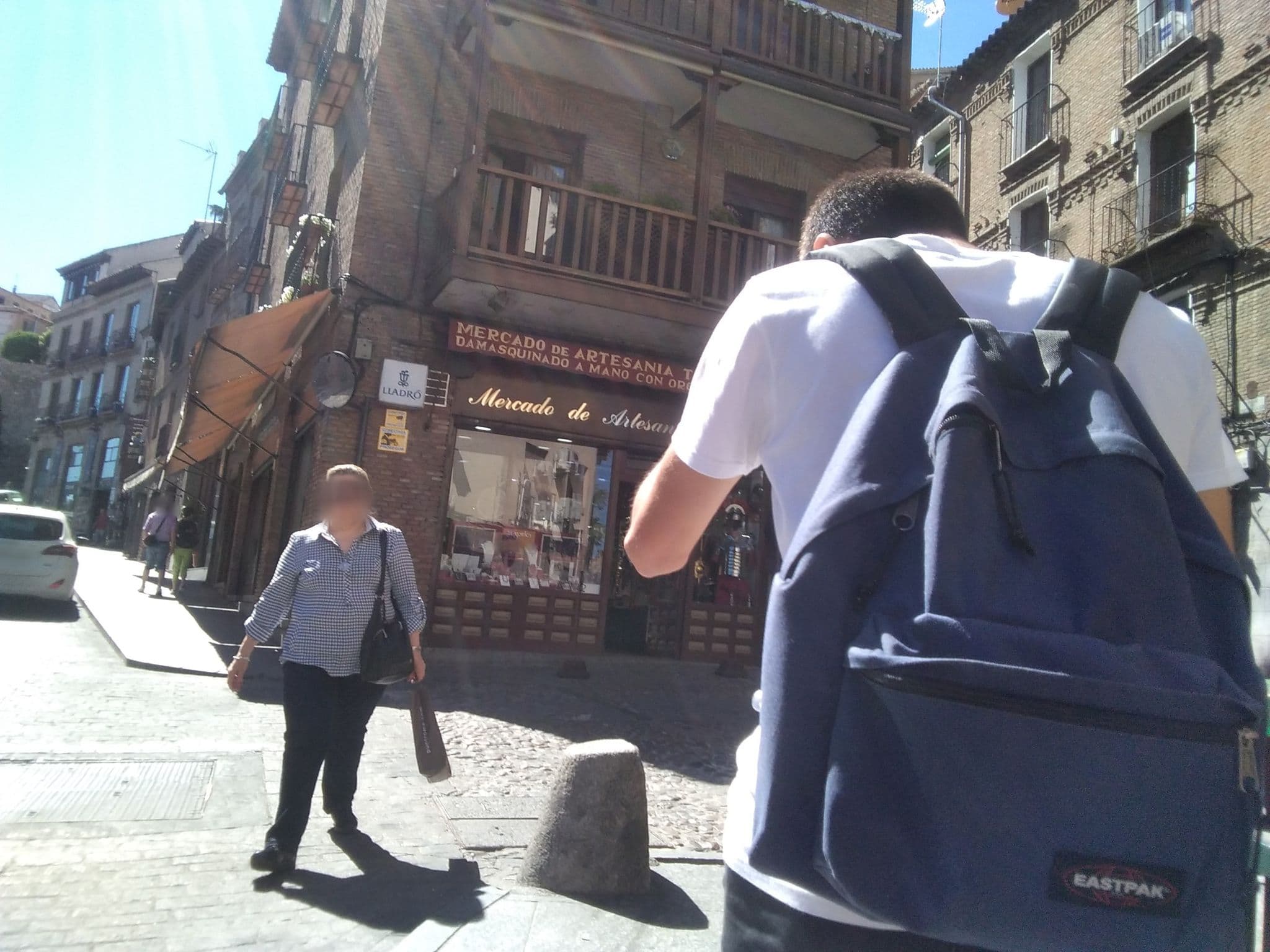 Street view near Hotel Real de Toledo, Toledo — © dagalok (CC BY-SA · Mapillary)