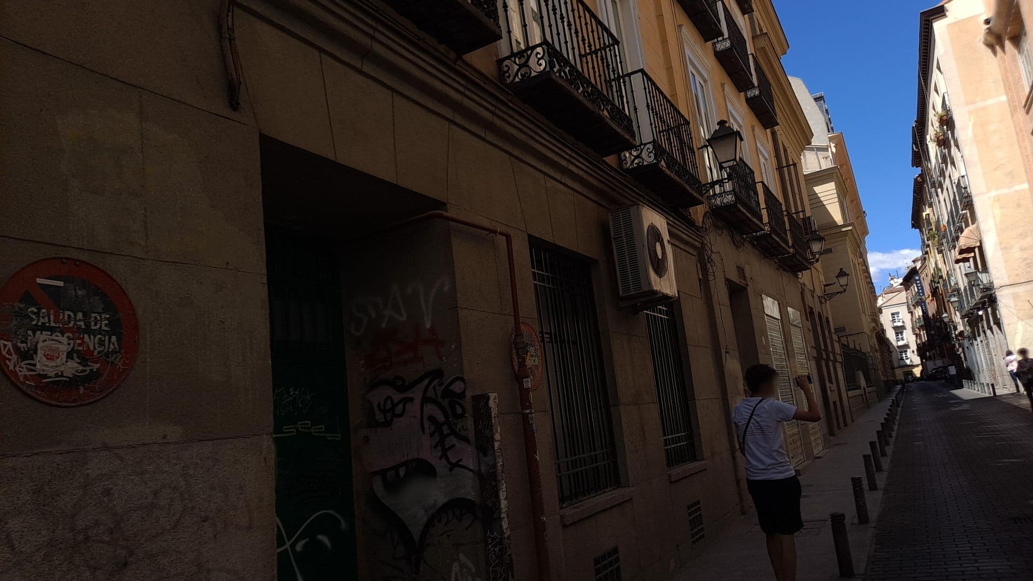 Street view near Residencia Lourdes, Madrid Centro