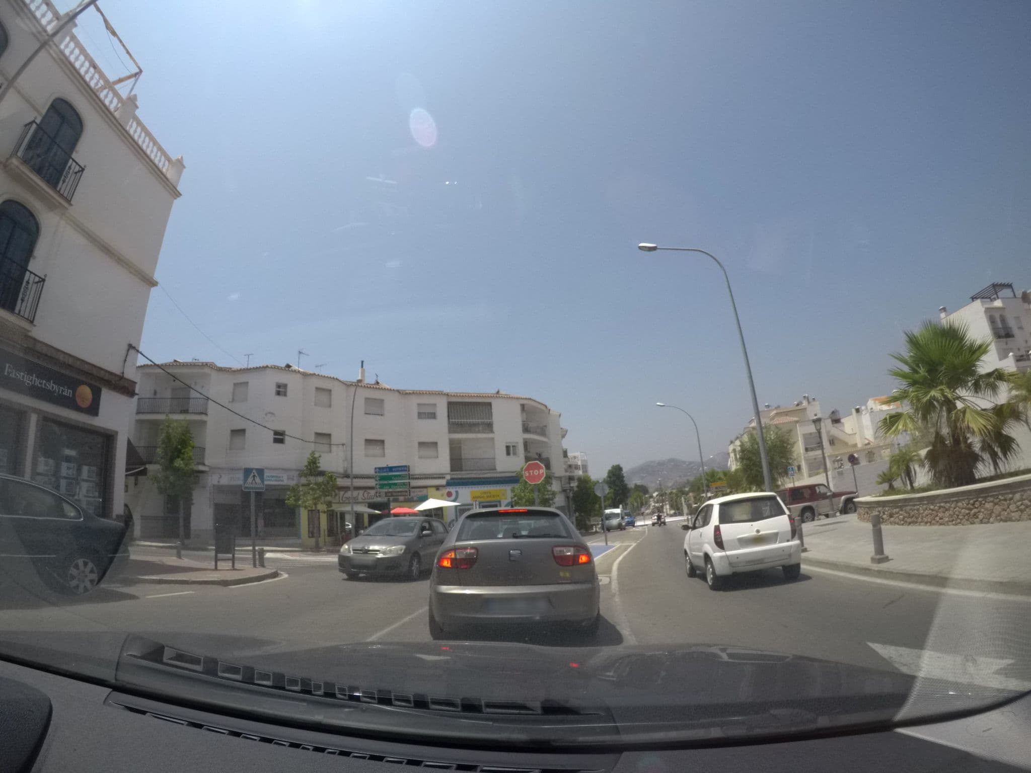 Street view near La Ermita, Nerja