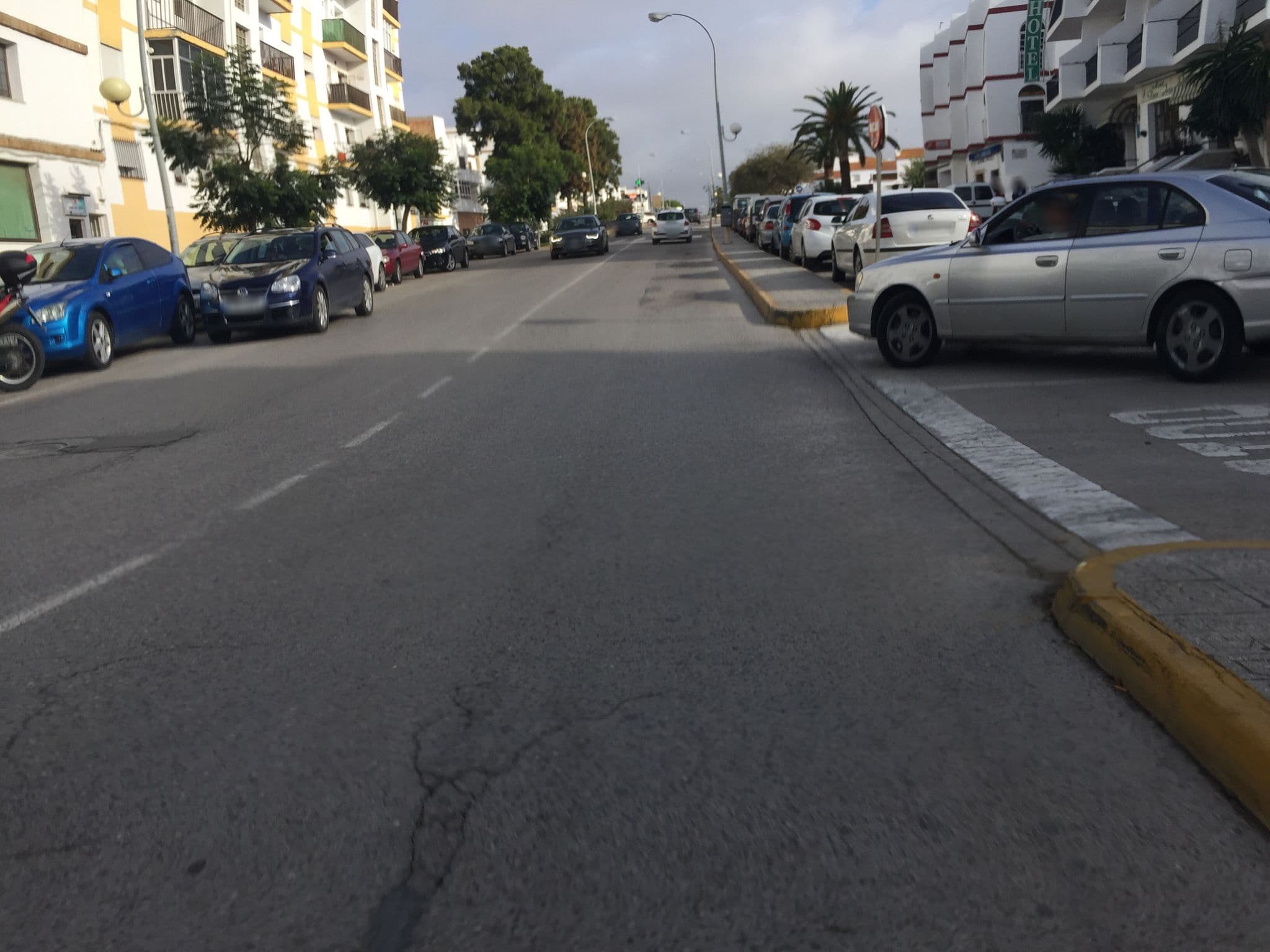 Street view near Tres Jotas, Conil de la Frontera — © flidolin (CC BY-SA · Mapillary)
