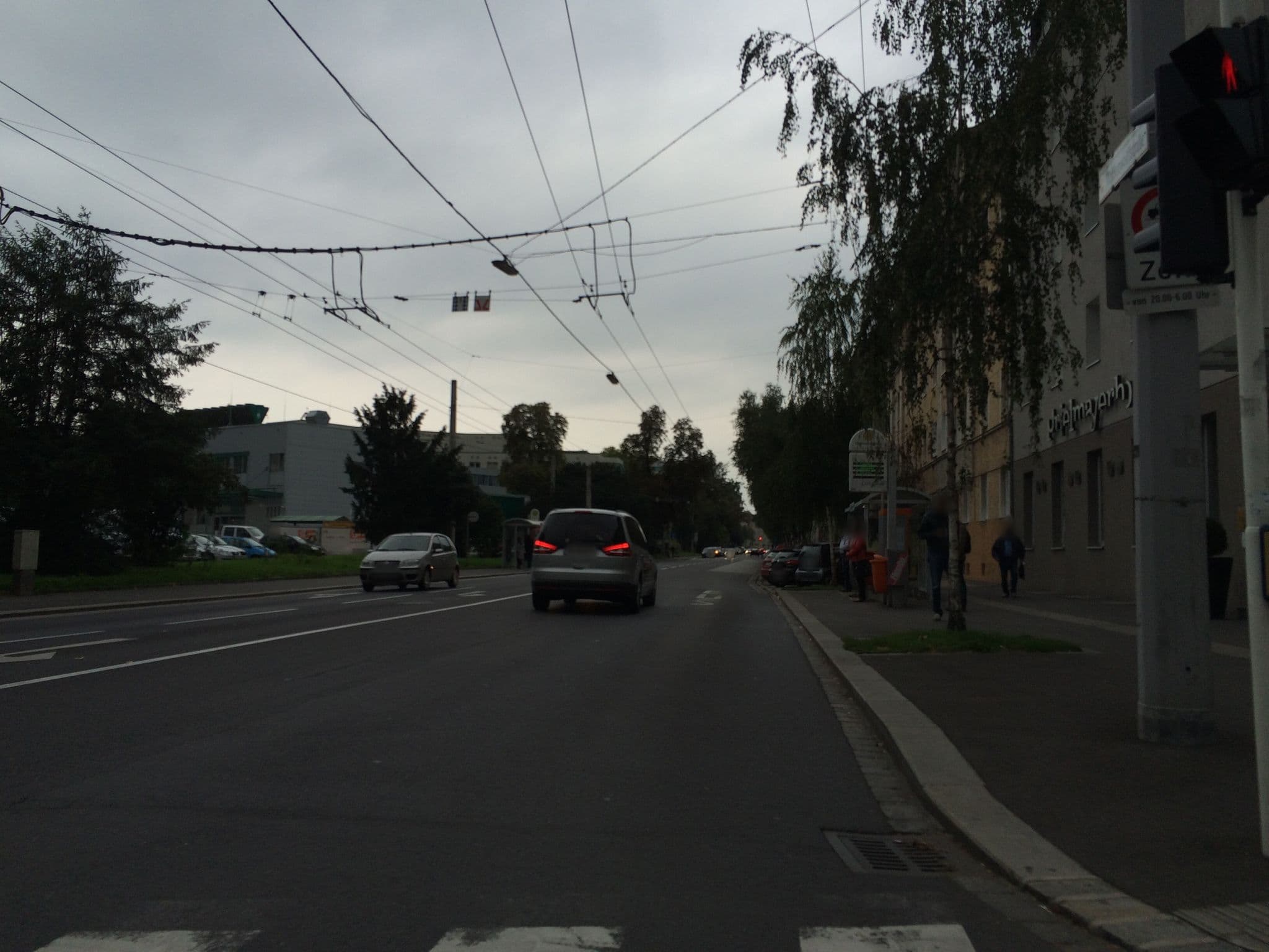 Street view near B&B Hotels, Linz — © mayrmart (CC BY-SA · Mapillary)