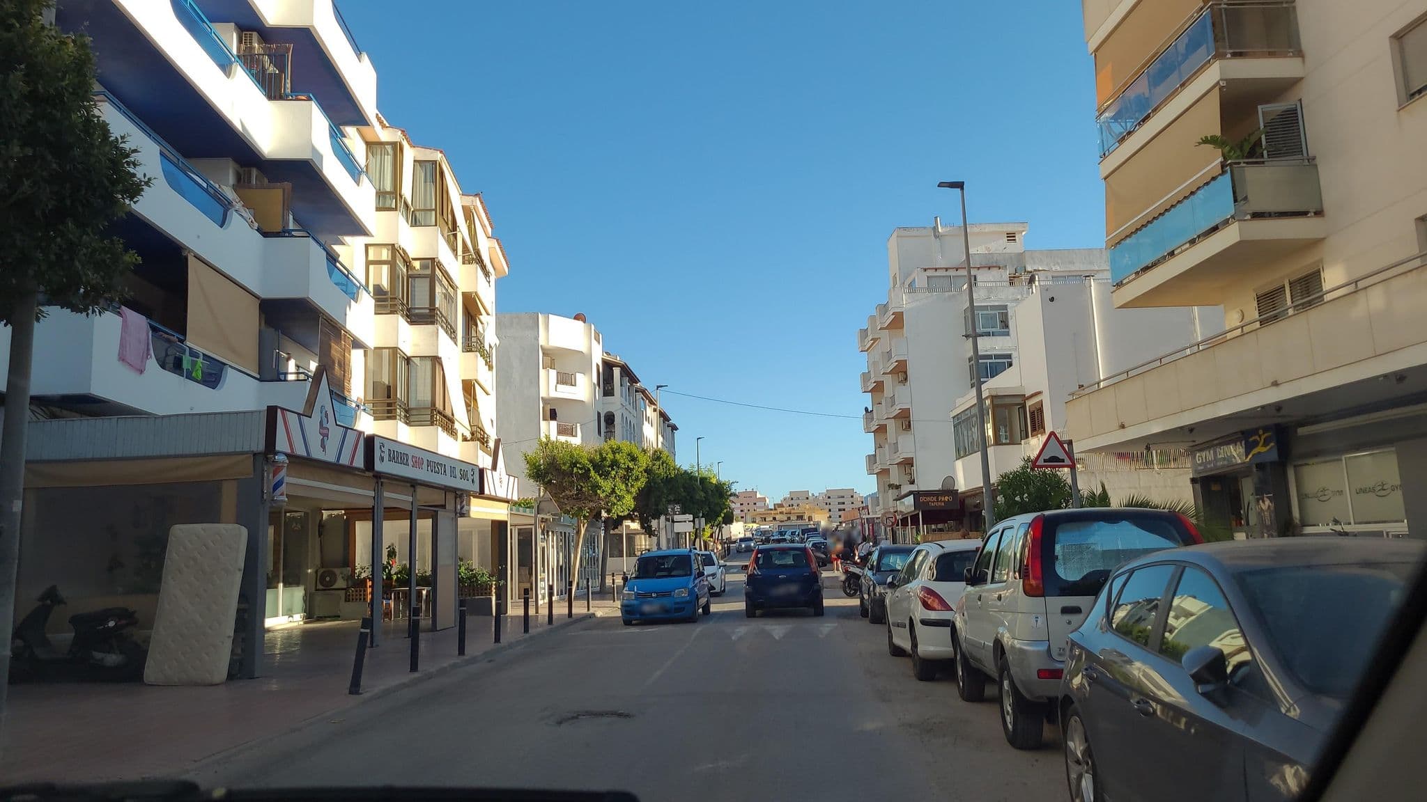 Street view near Azul, Sant Antoni de Portmany