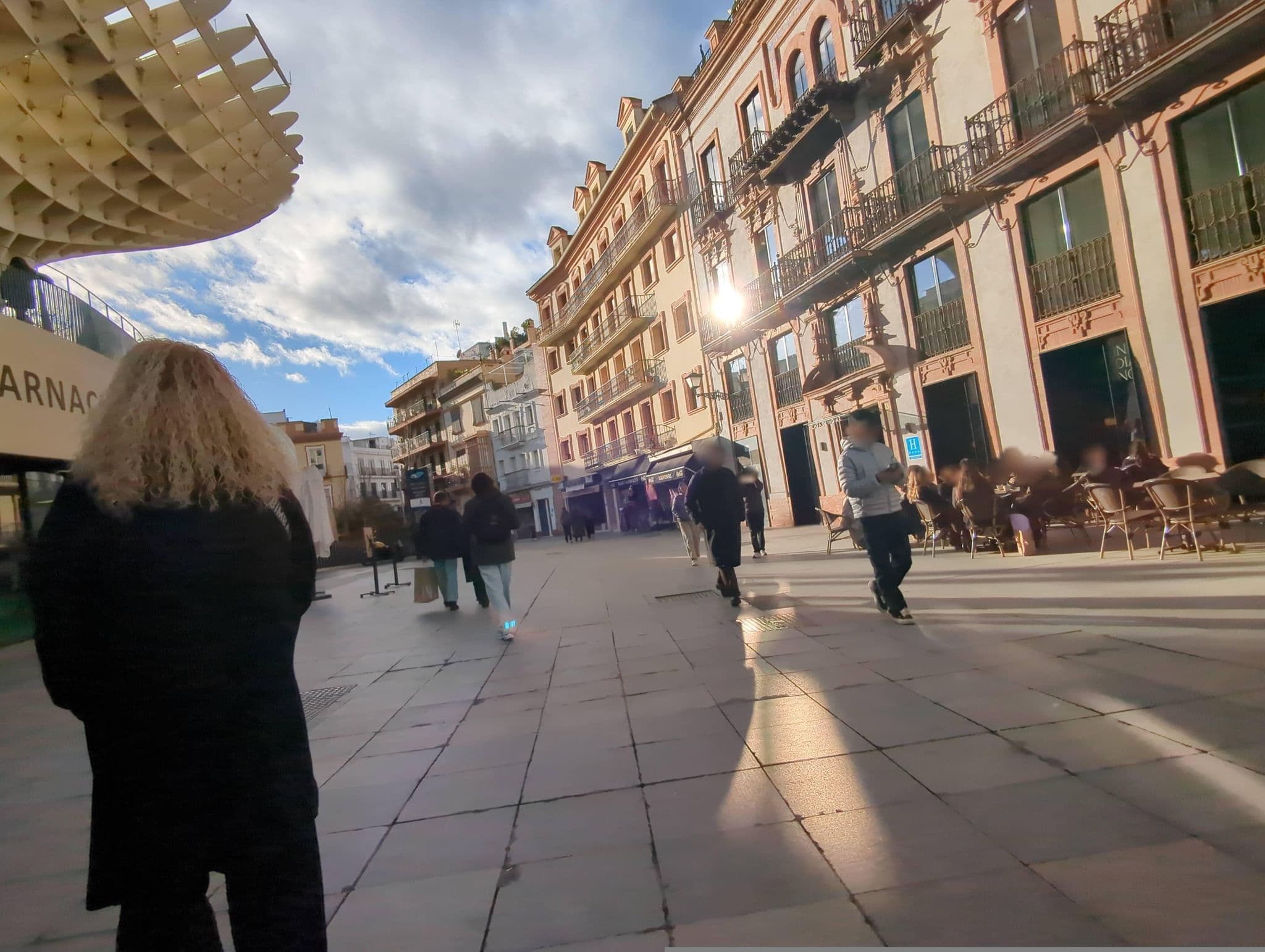 Street view near Casa de Indias, Sevilla