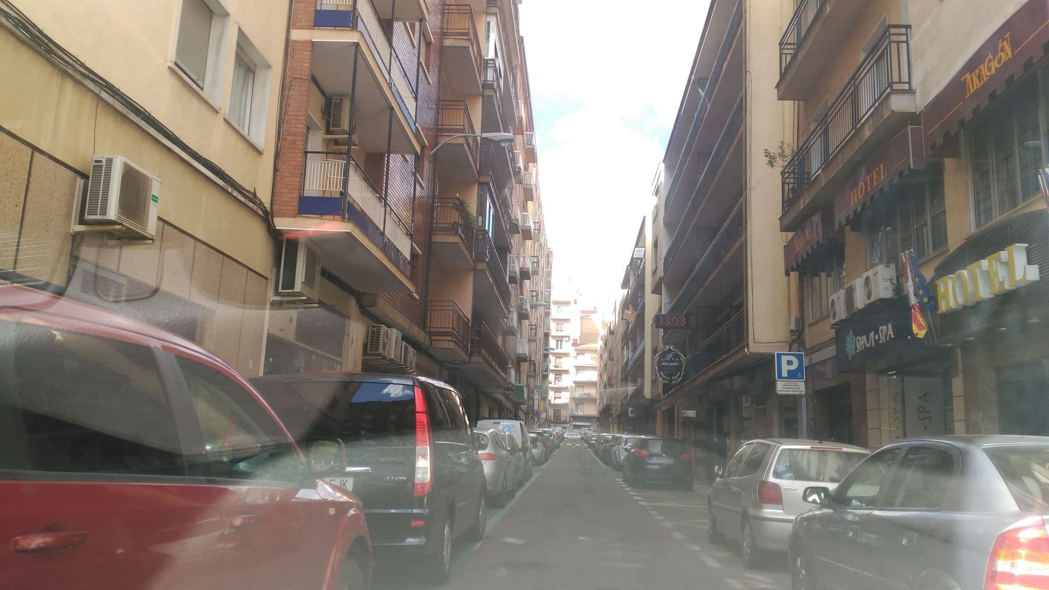 Street view near Hotel Aragón, Santa Marta de Tormes — © sanchi (CC BY-SA · Mapillary)
