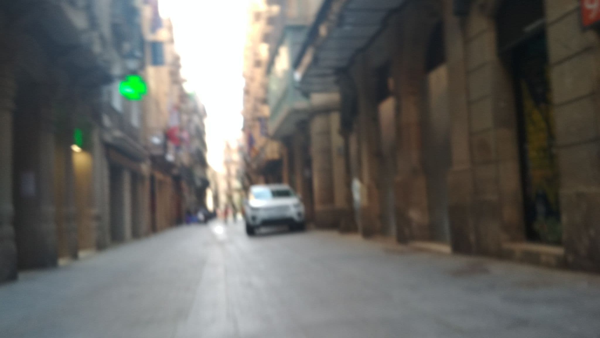 Street view near Hotel Nouvel, Barri Gòtic — © toniserra (CC BY-SA · Mapillary)