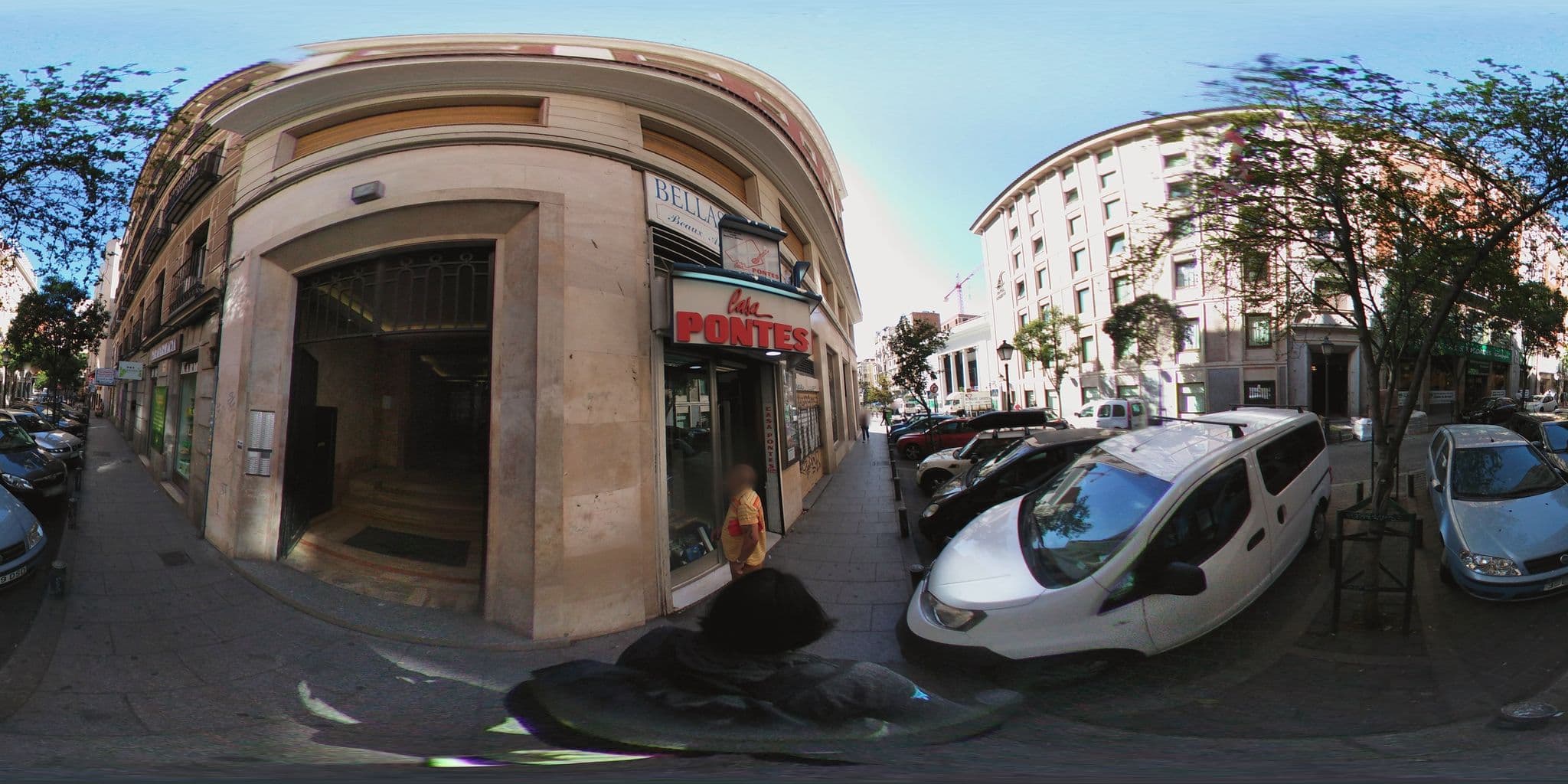 Street view near Hostal Regio, Madrid Centro