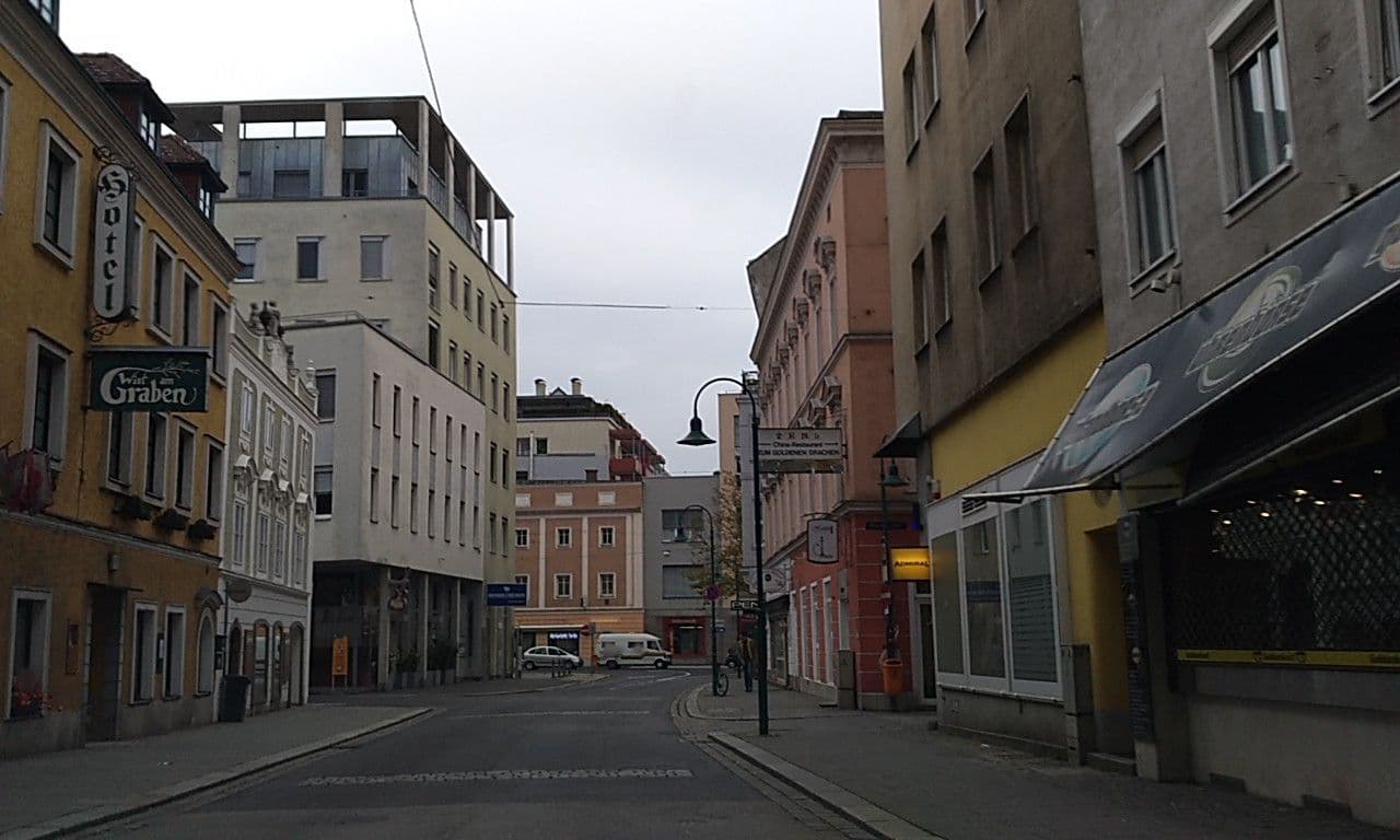 Street view near Mama Muh, Linz — © stephi2205 (CC BY-SA · Mapillary)