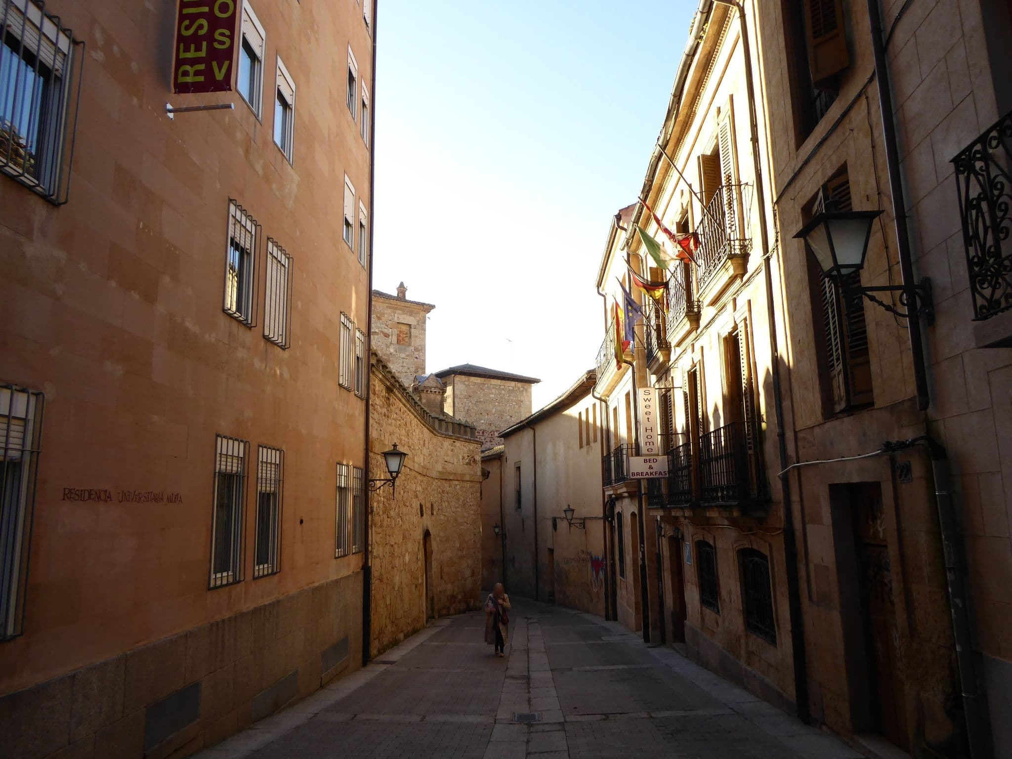 Street view near Sweet Home Salamanca, Santa Marta de Tormes — © civitas (CC BY-SA · Mapillary)