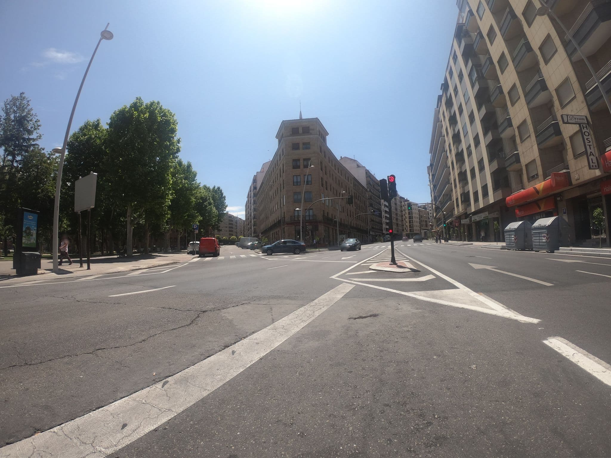 Street view near Hostel Alda Centro, Santa Marta de Tormes — © sanchi (CC BY-SA · Mapillary)