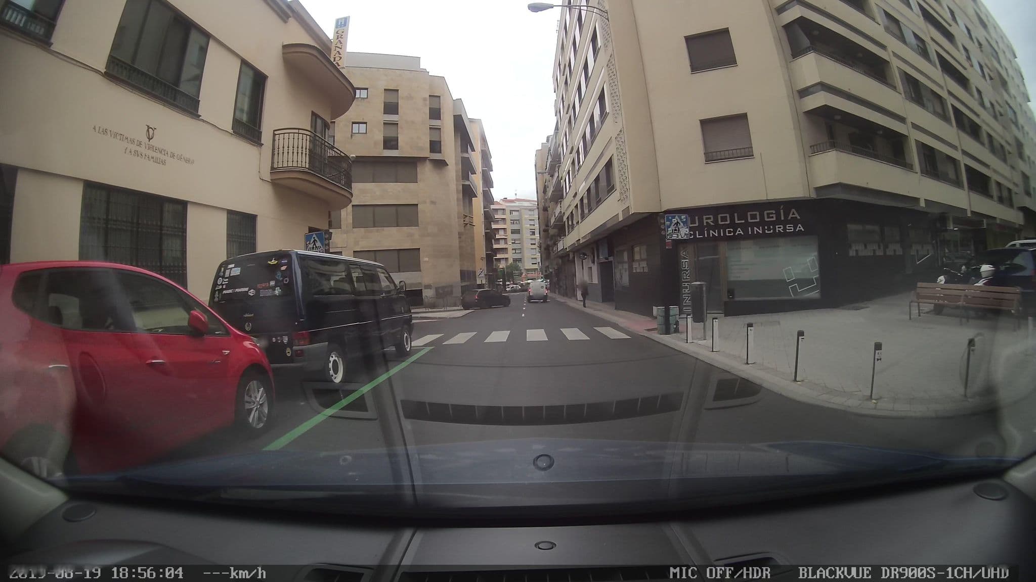Street view near Hostal Granada, Santa Marta de Tormes — © sanchi (CC BY-SA · Mapillary)