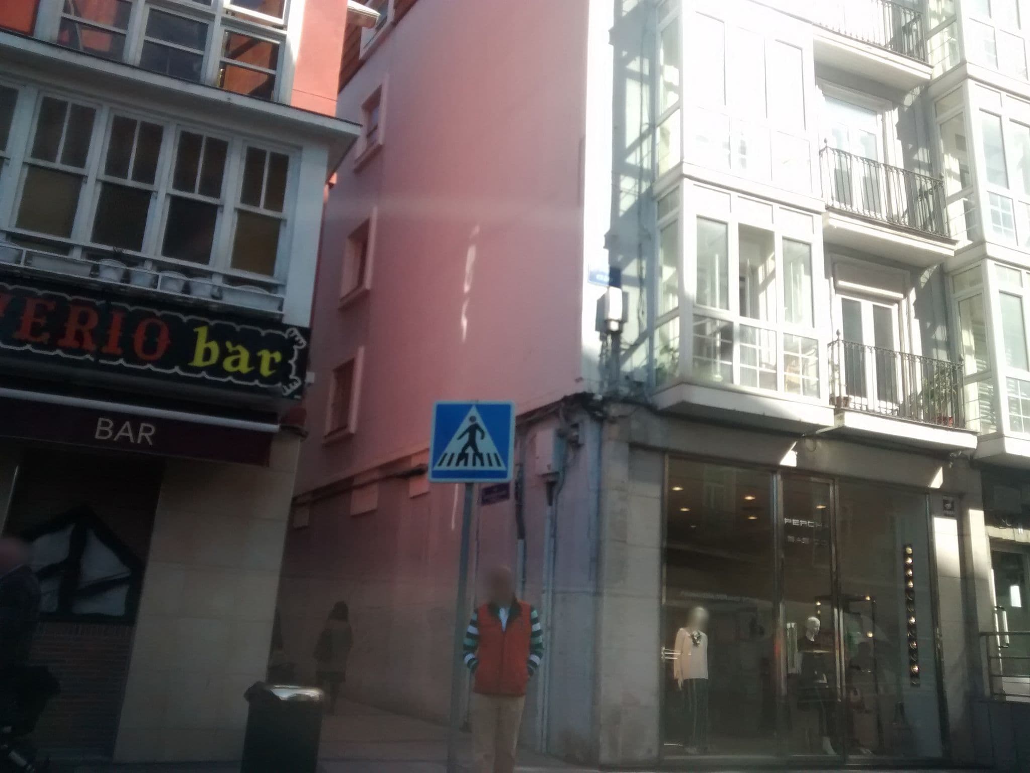 Street view near Pensión Real, Santander