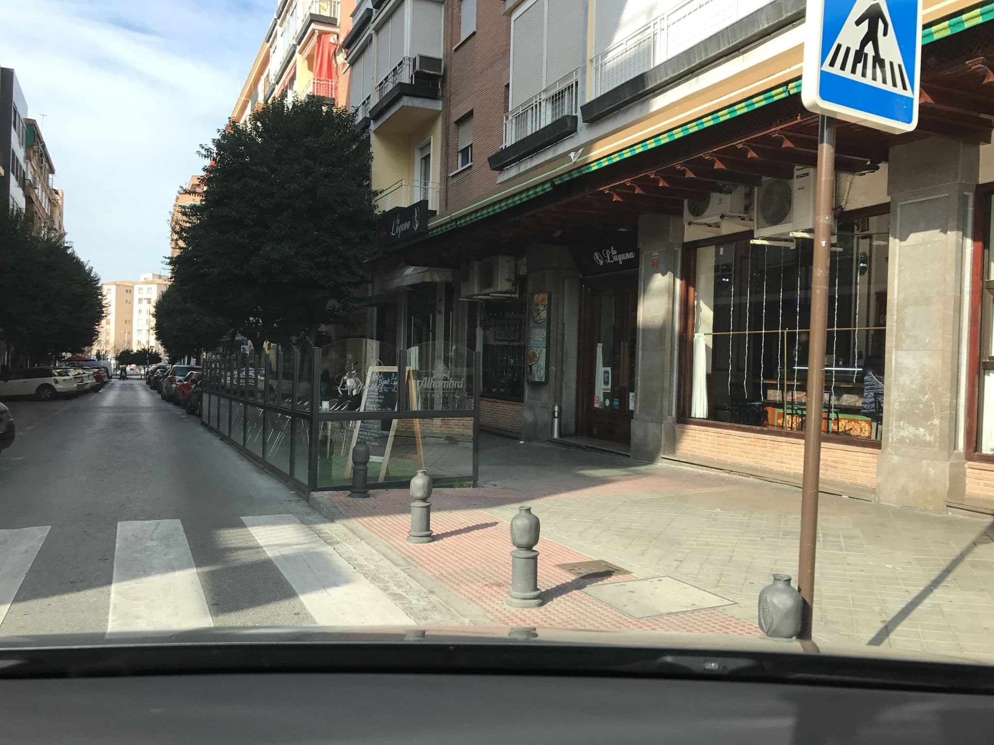Street view near Hotel Don Juan, Granada
