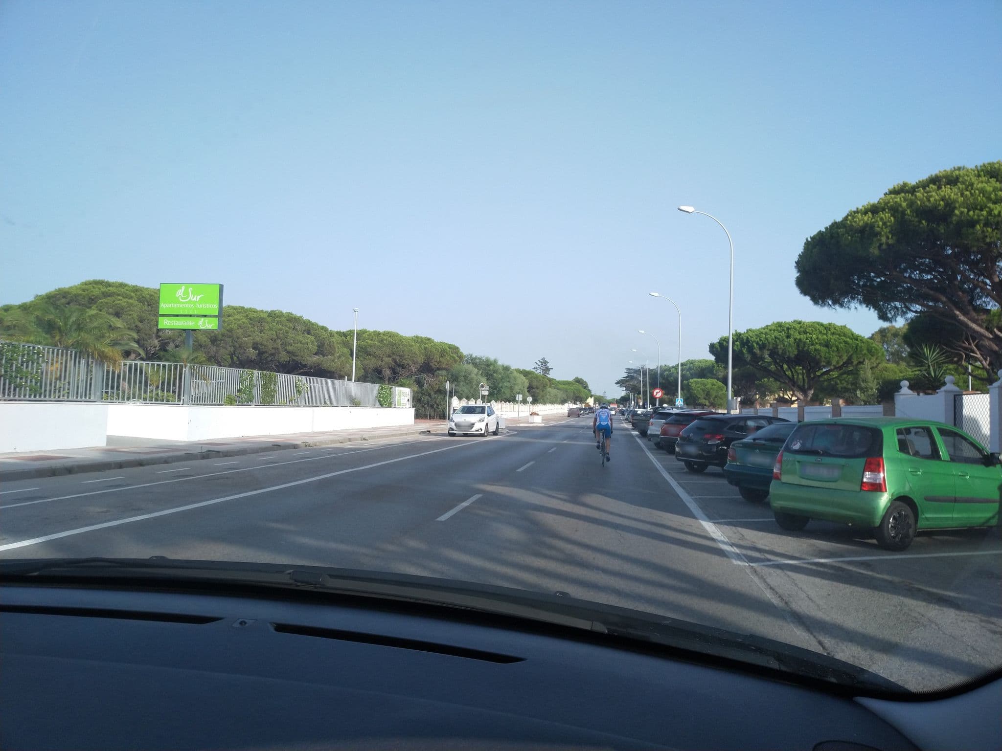 Street view near Apartamentos Al Sur, Chiclana de la Frontera — © pablopita (CC BY-SA · Mapillary)