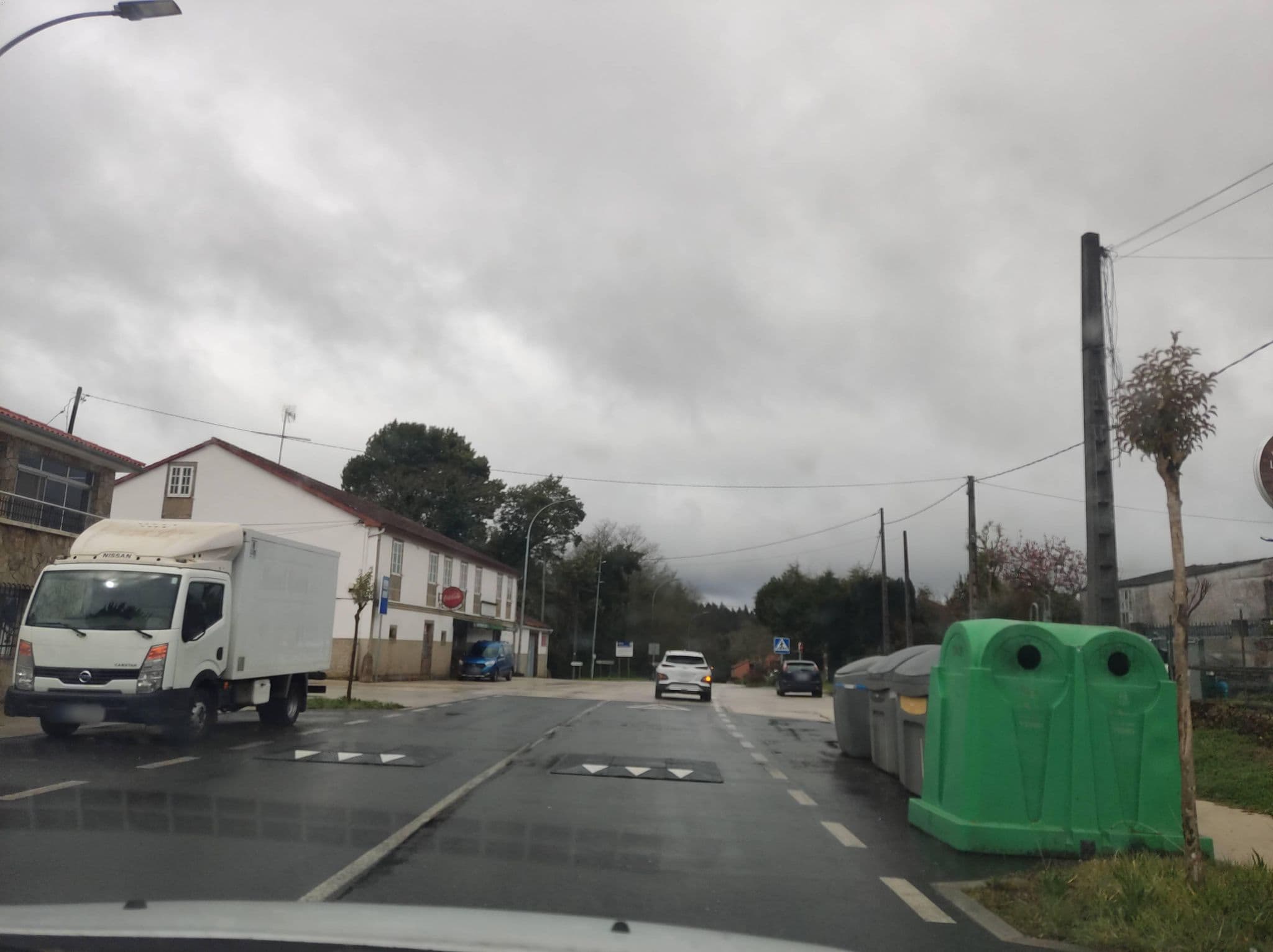 Street view near Albergue Lavacolla, Santiago de Compostela