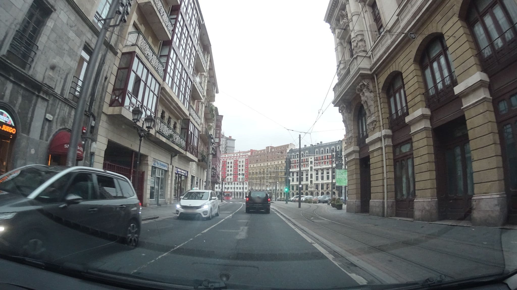 Street view near Hotel Arriaga, Bilbao — © robertogeb (CC BY-SA · Mapillary)