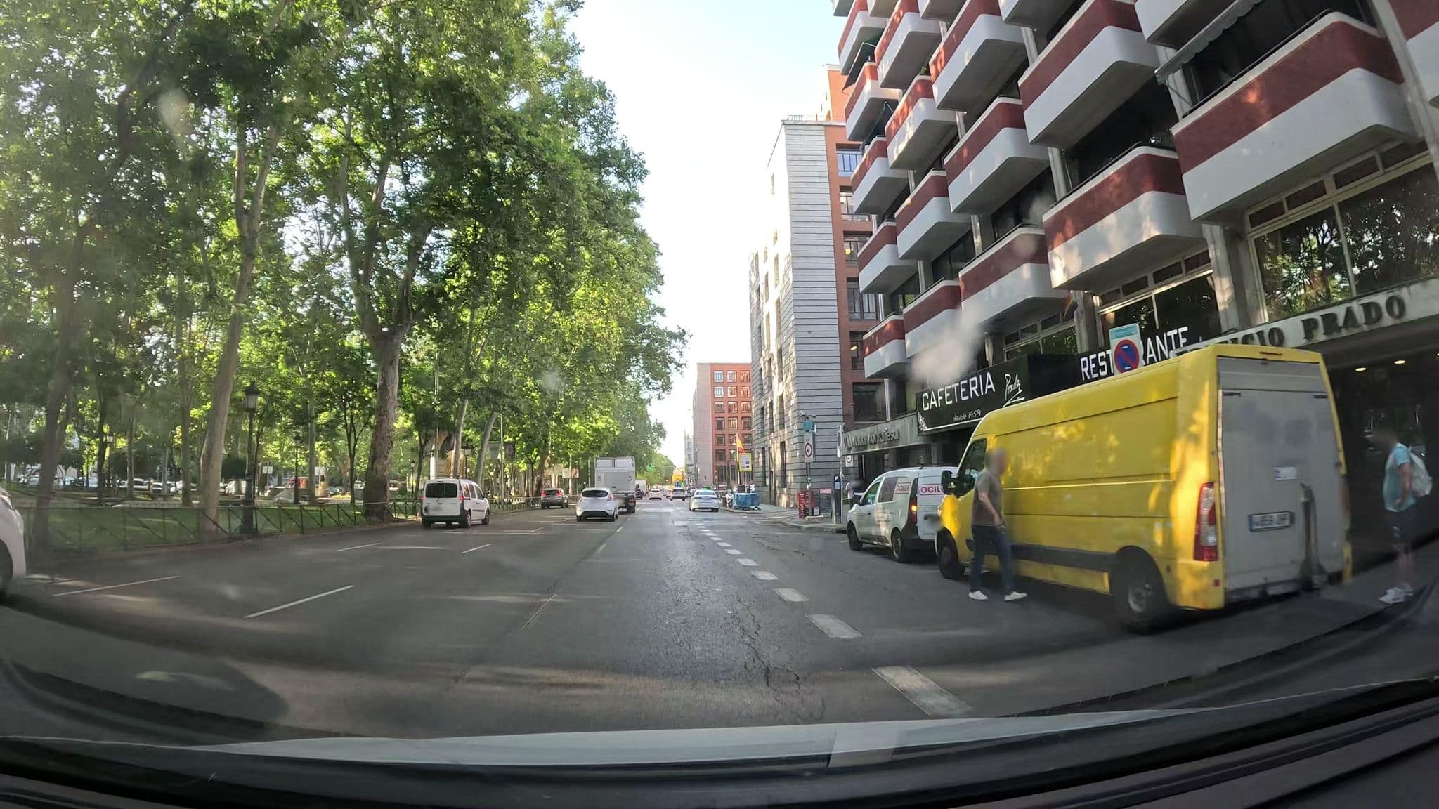 Street view near Mercure Madrid Centro, Las Cortes — © Ralvar (CC BY-SA · Mapillary)