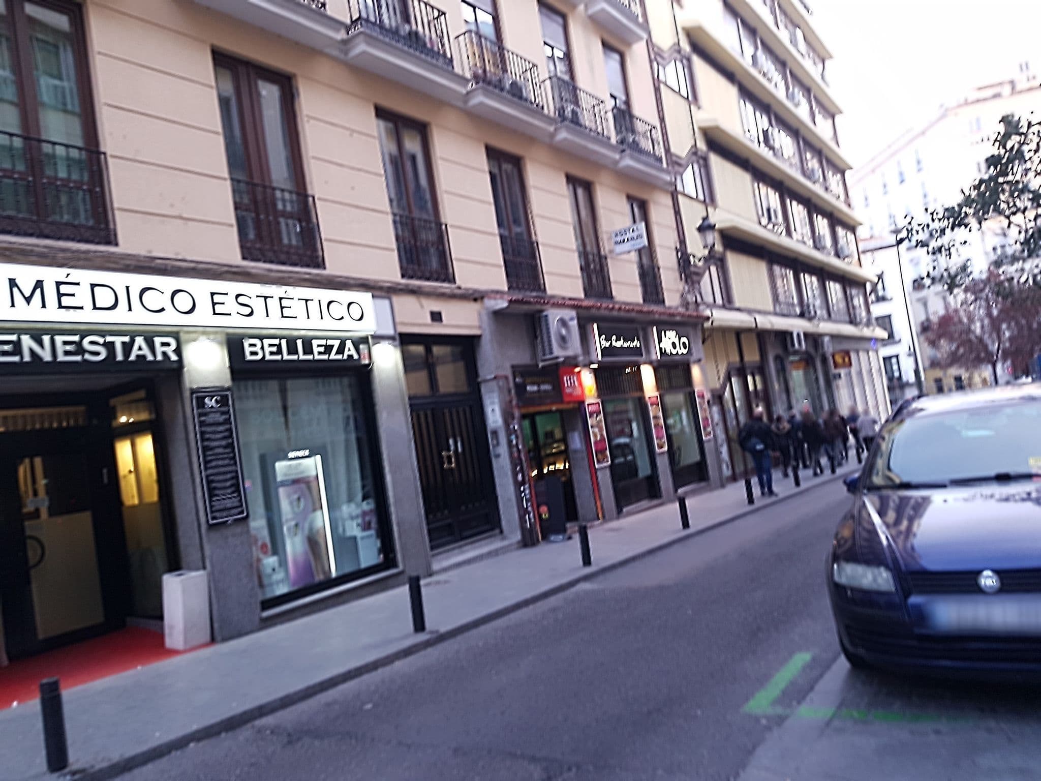 Street view near Hostal Florida, Madrid — © pilar (CC BY-SA · Mapillary)