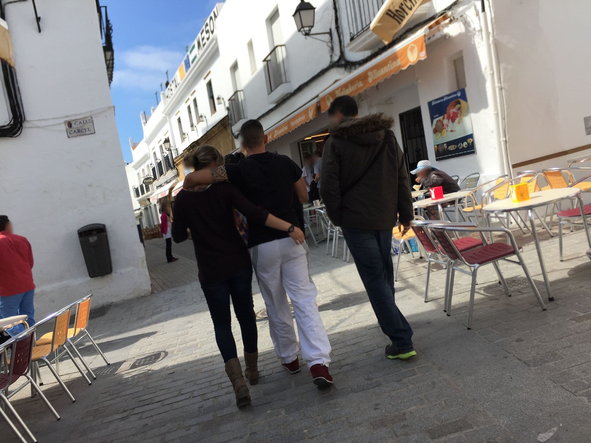 Street view near Meson Torre de Guzman, Conil de la Frontera — © flidolin (CC BY-SA · Mapillary)